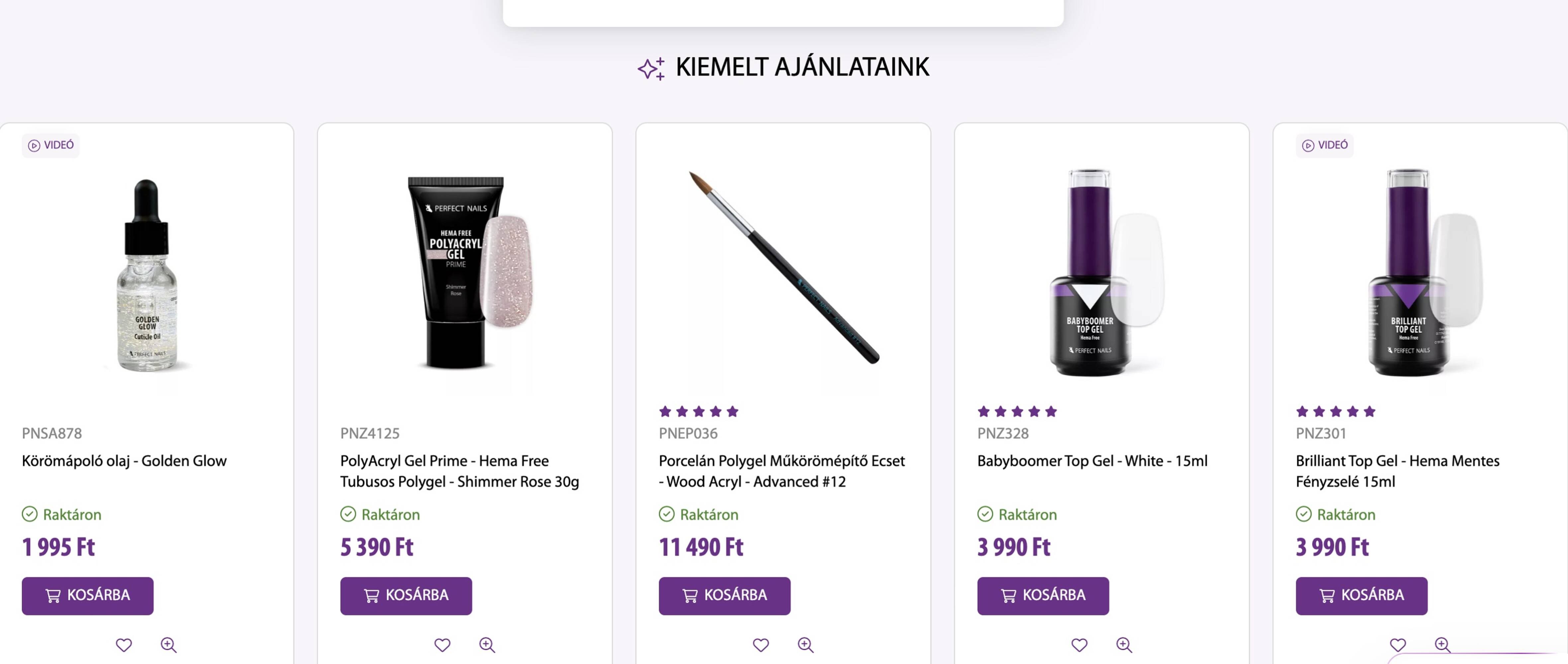 Perfect Nails akciós újság (2025-10-31 - 2025-11-05)