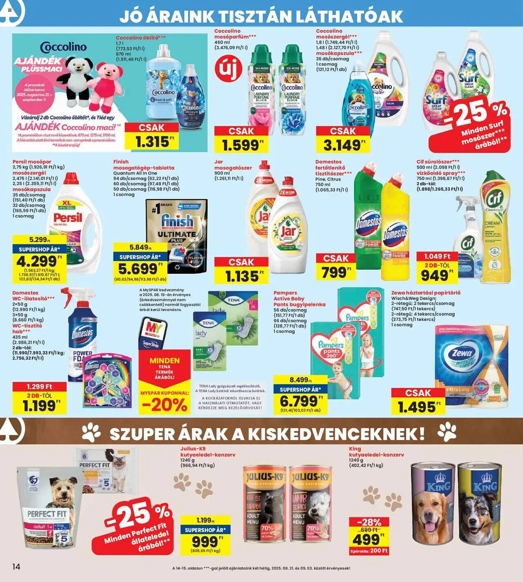 Interspar akciós újság (2025-08-21 - 2025-08-27)