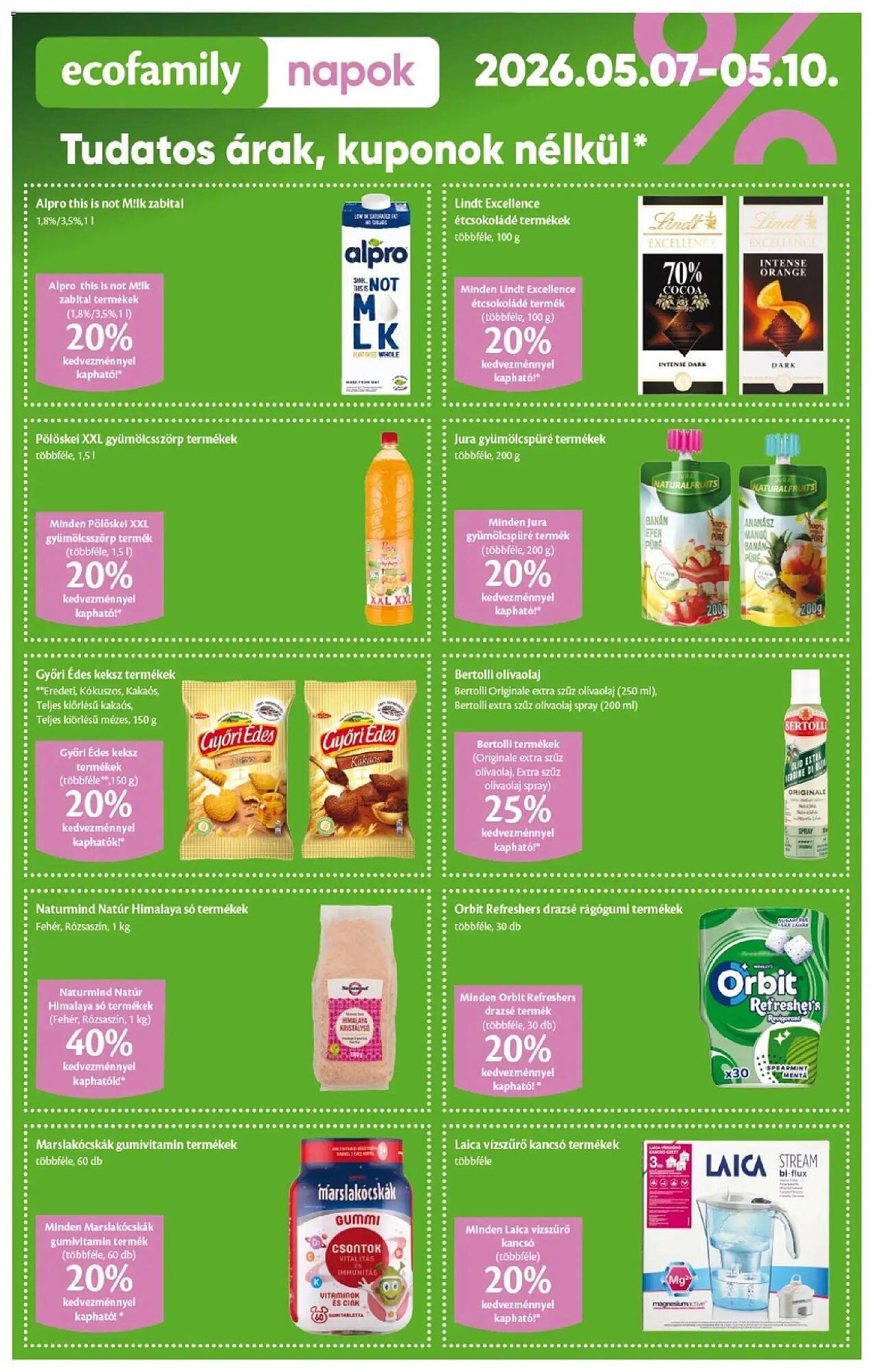 EcoFamily akciós újság