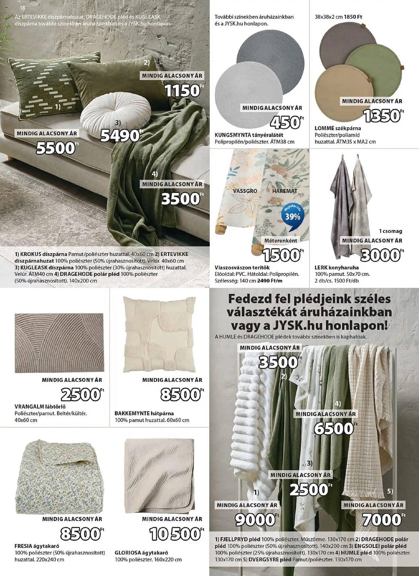 JYSK akciós újság (2026-04-08 - 2026-04-12)