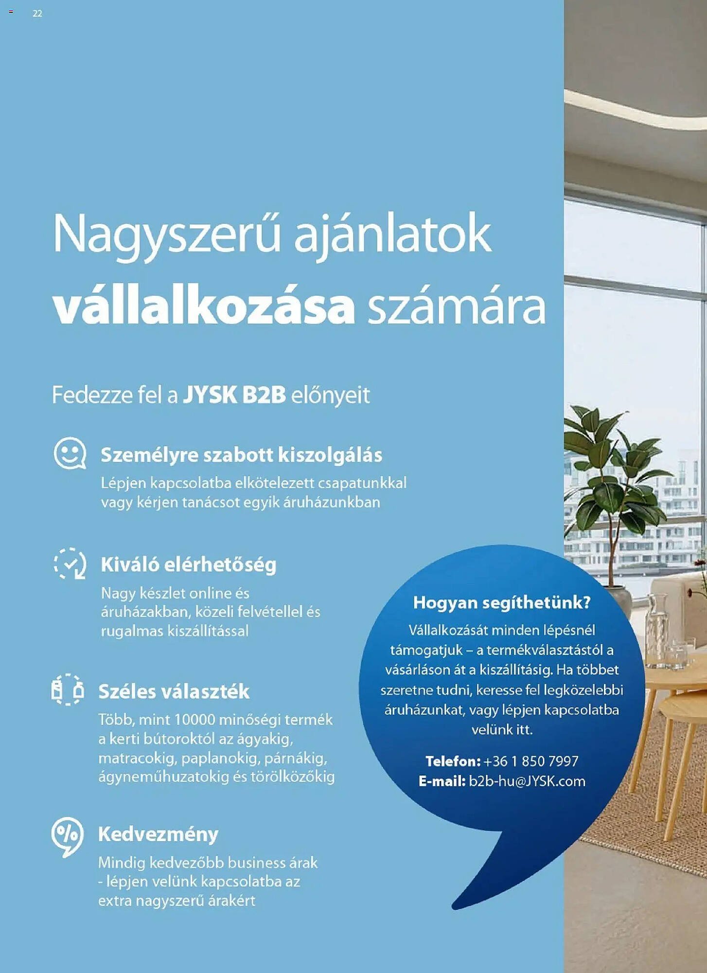 JYSK akciós újság (2026-04-08 - 2026-04-12)
