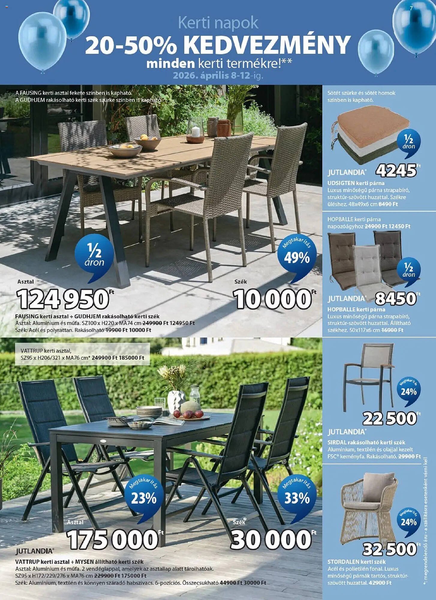 JYSK akciós újság (2026-04-08 - 2026-04-12)
