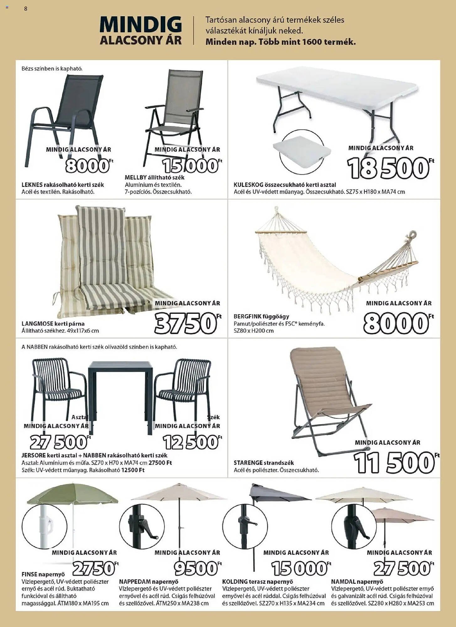 JYSK akciós újság (2026-04-08 - 2026-04-12)