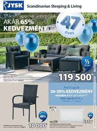 JYSK akciós újság (2026-04-08 - 2026-04-12)