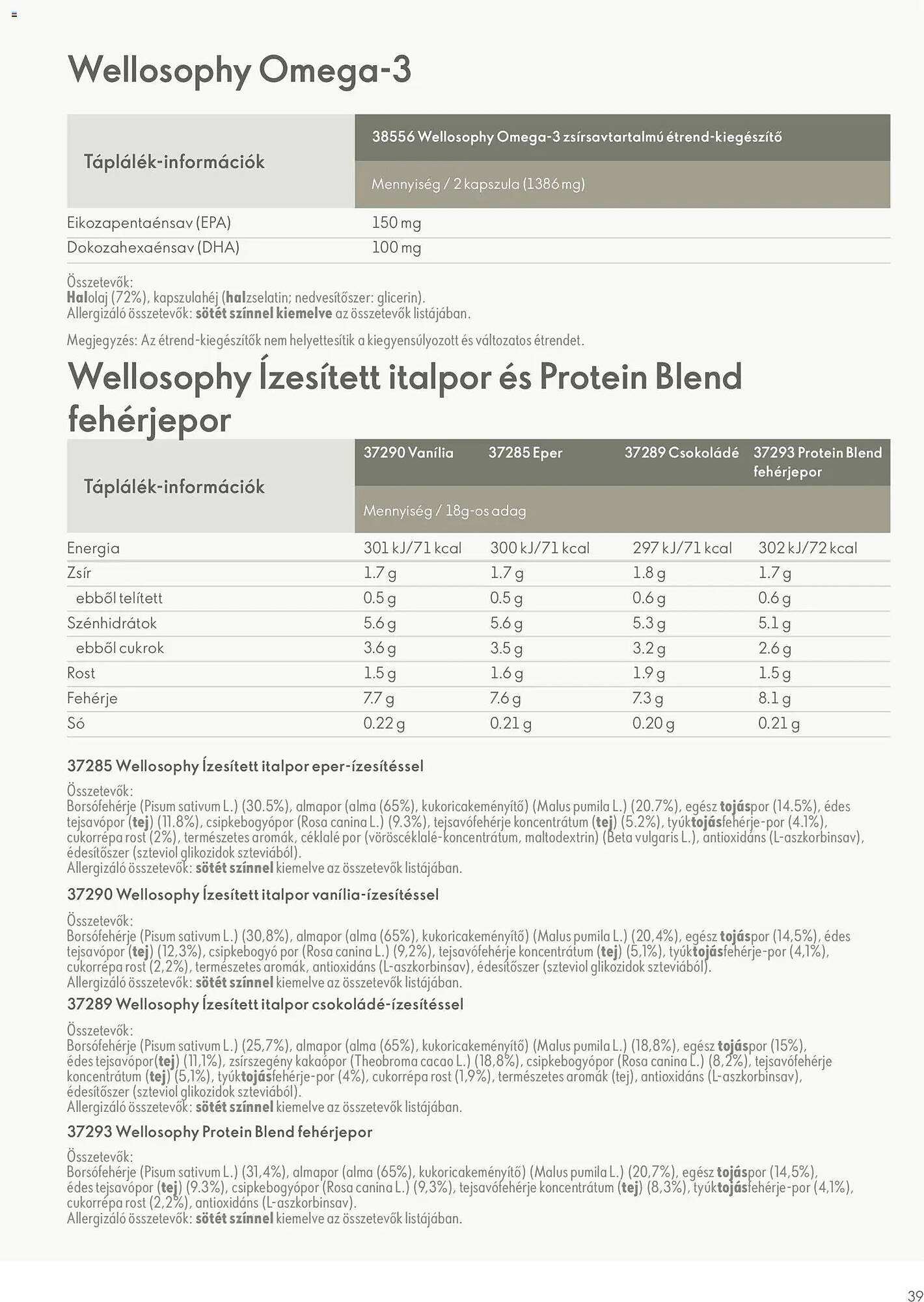 Oriflame katalógus