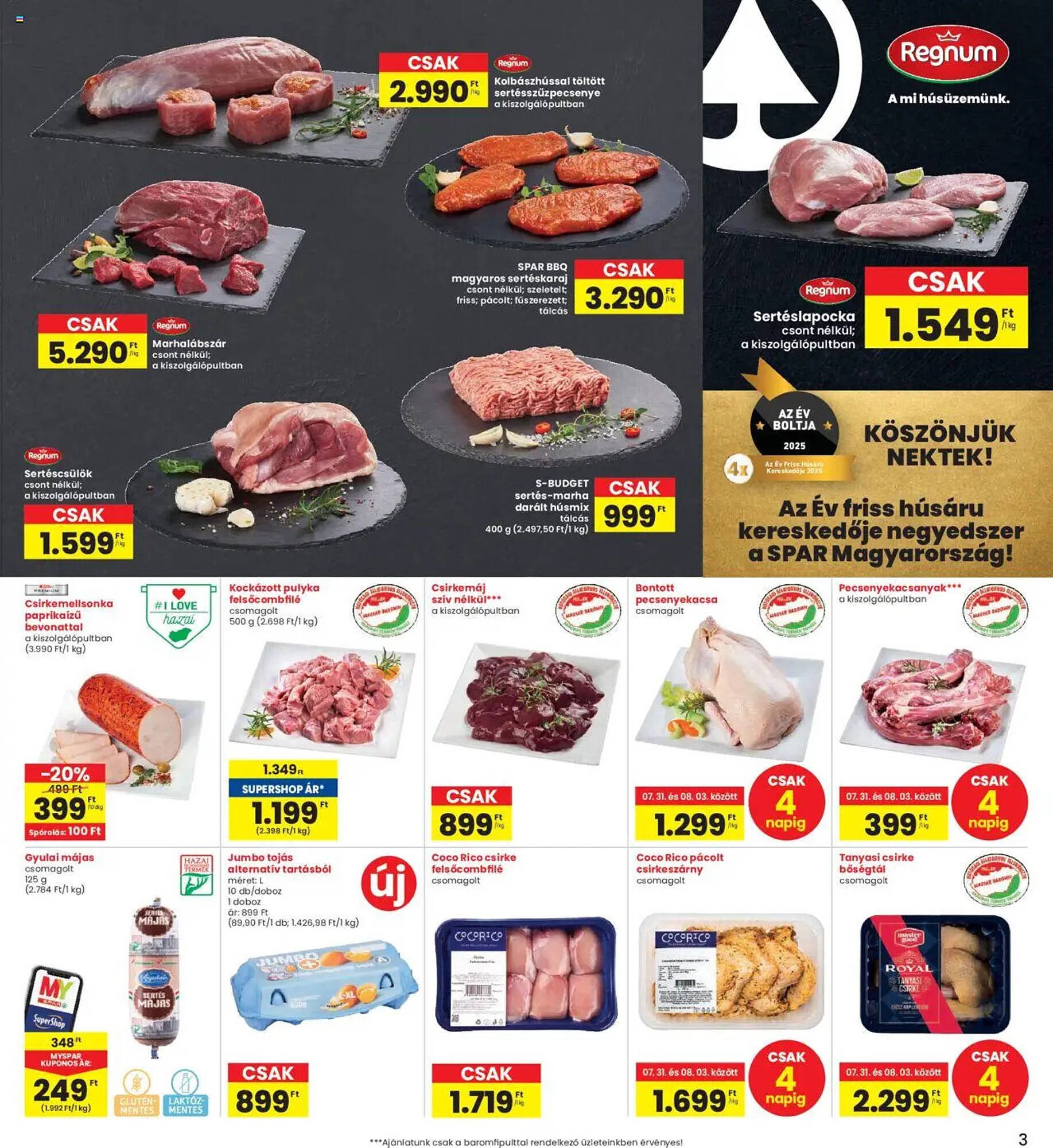 Interspar akciós újság (2025-07-31 - 2025-08-06)