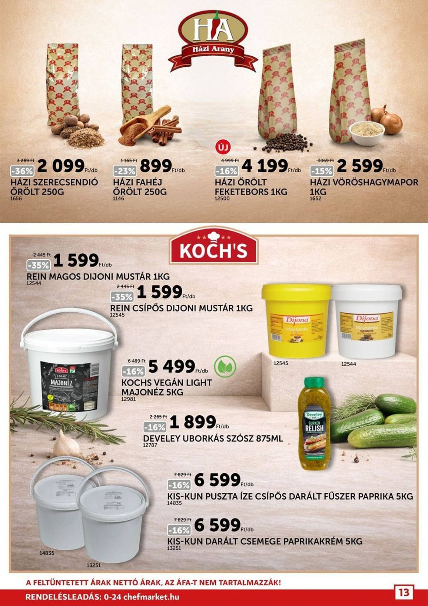 Chef Market akciós újság (2026-03-01 - 2026-03-31)