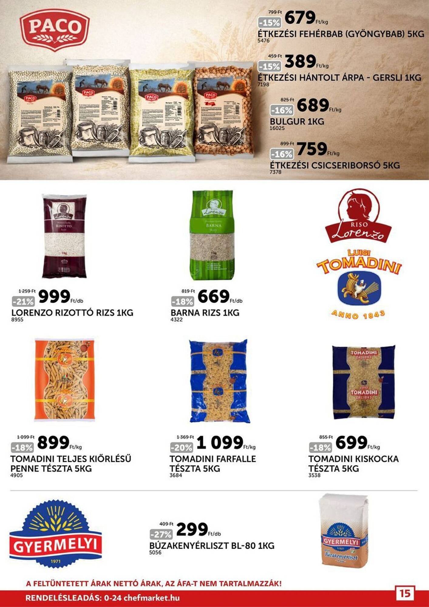 Chef Market akciós újság (2026-03-01 - 2026-03-31)