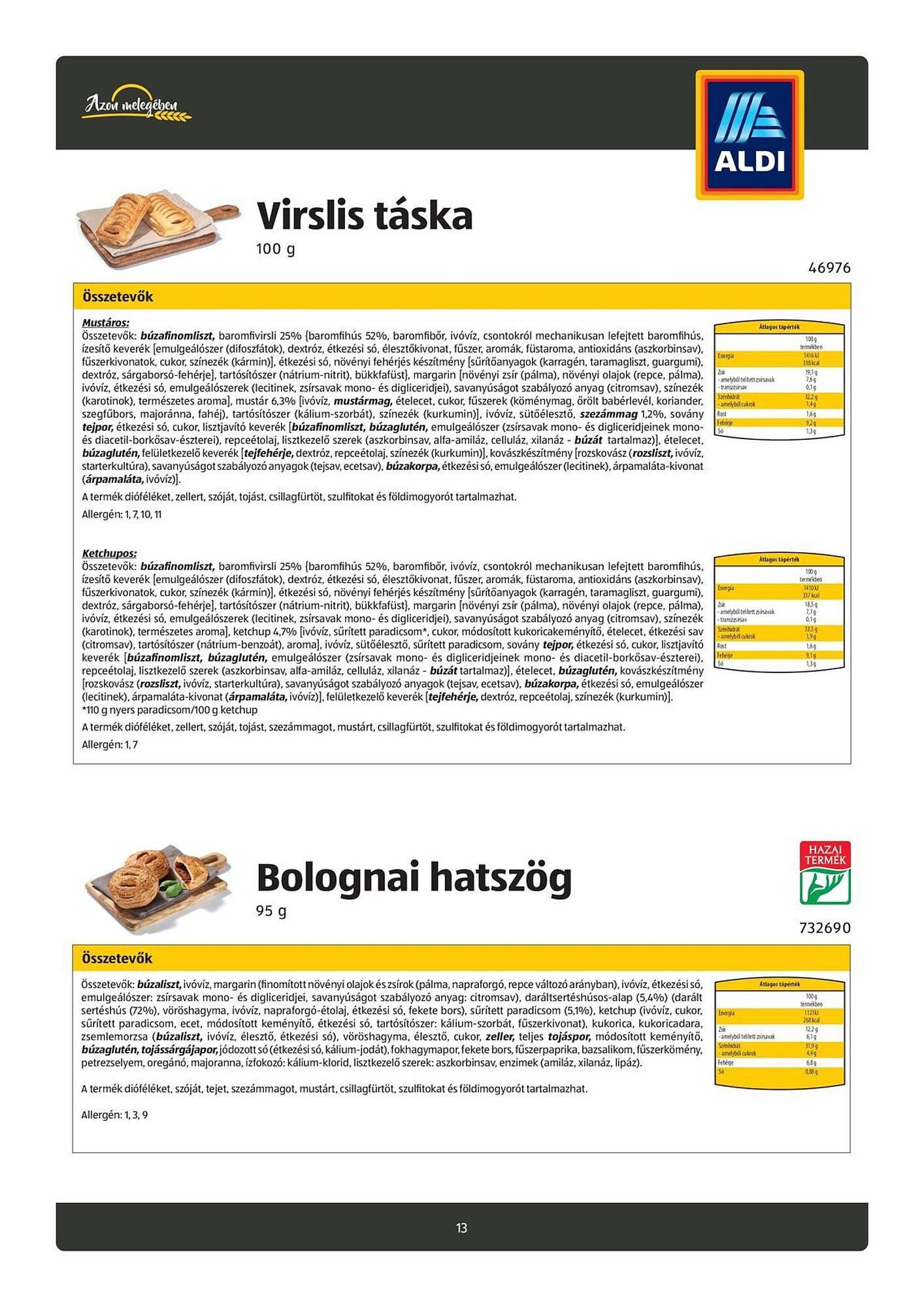 ALDI akciós újság (2025-07-16 - 2026-01-20)