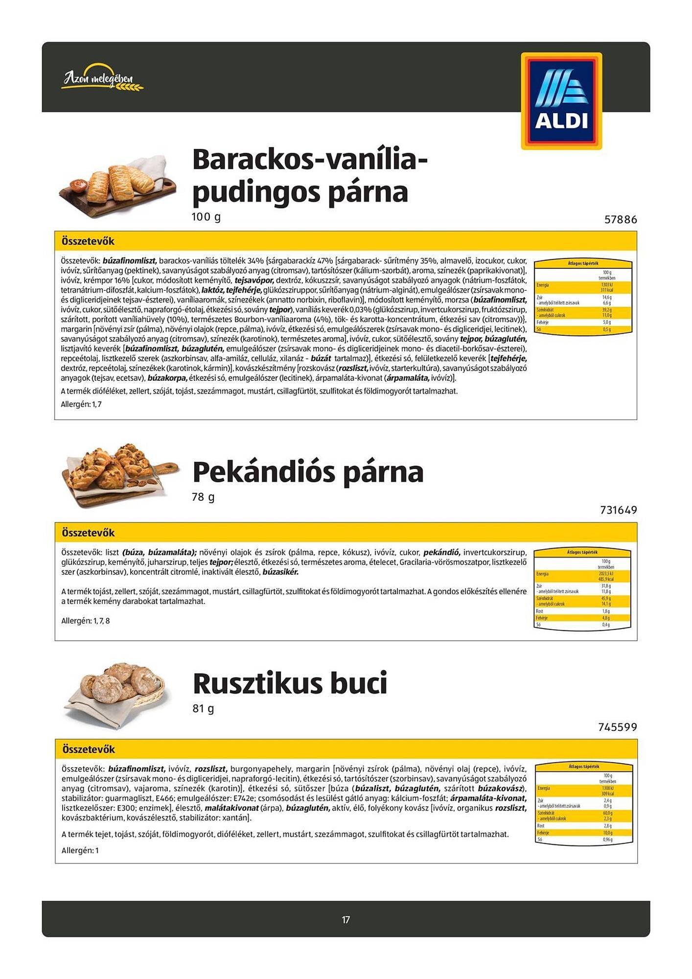 ALDI akciós újság (2025-07-16 - 2026-01-20)