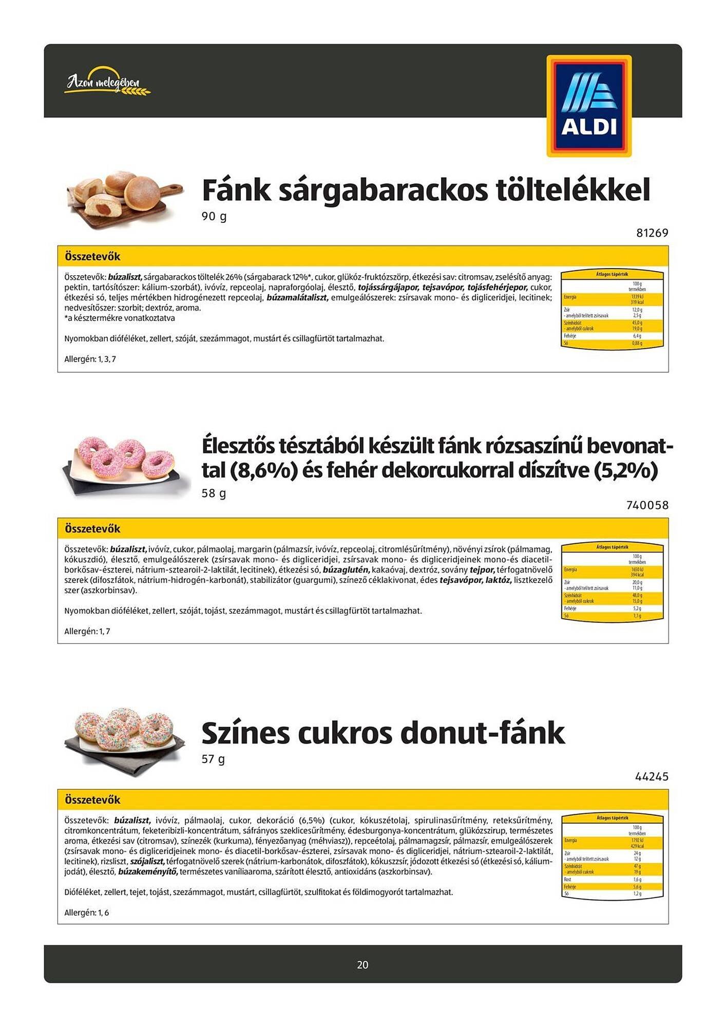 ALDI akciós újság (2025-07-16 - 2026-01-20)
