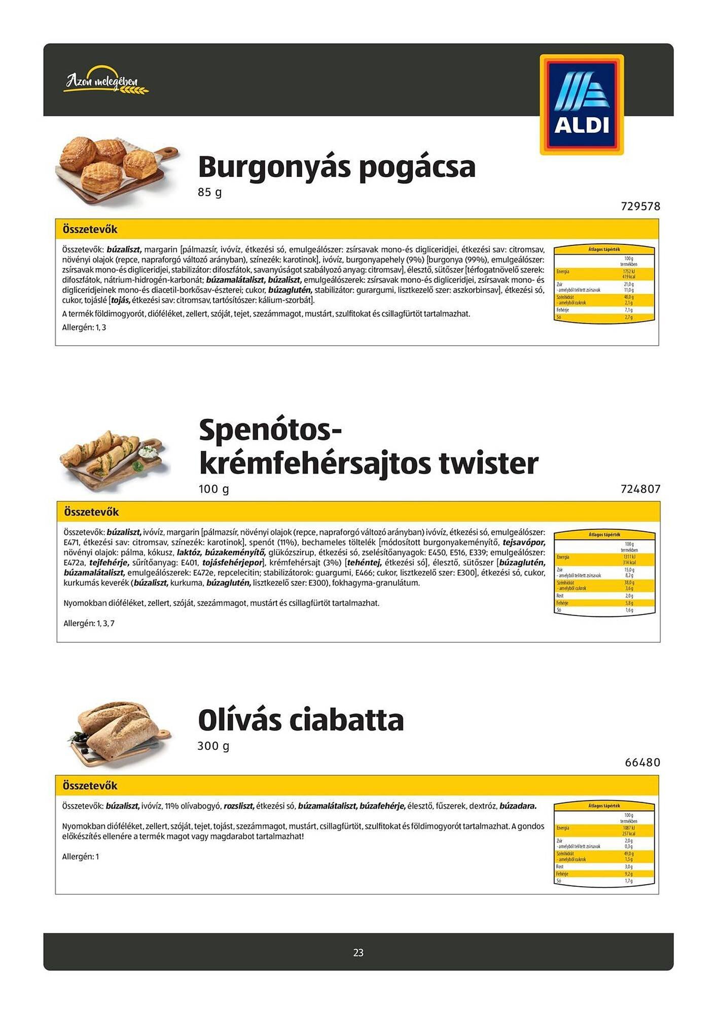 ALDI akciós újság (2025-07-16 - 2026-01-20)