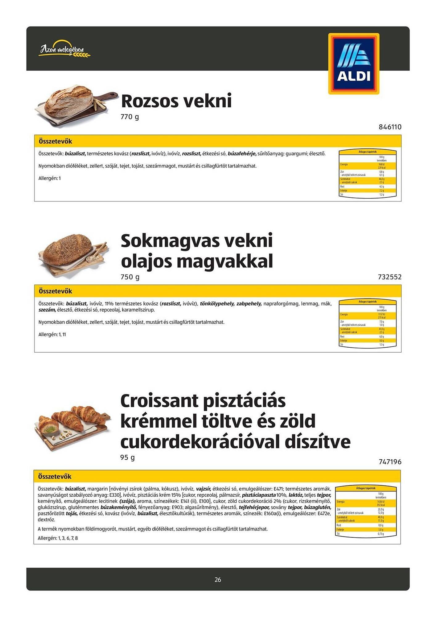 ALDI akciós újság (2025-07-16 - 2026-01-20)