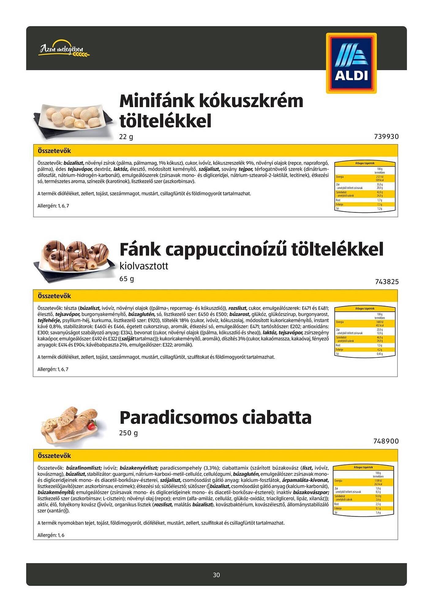 ALDI akciós újság (2025-07-16 - 2026-01-20)
