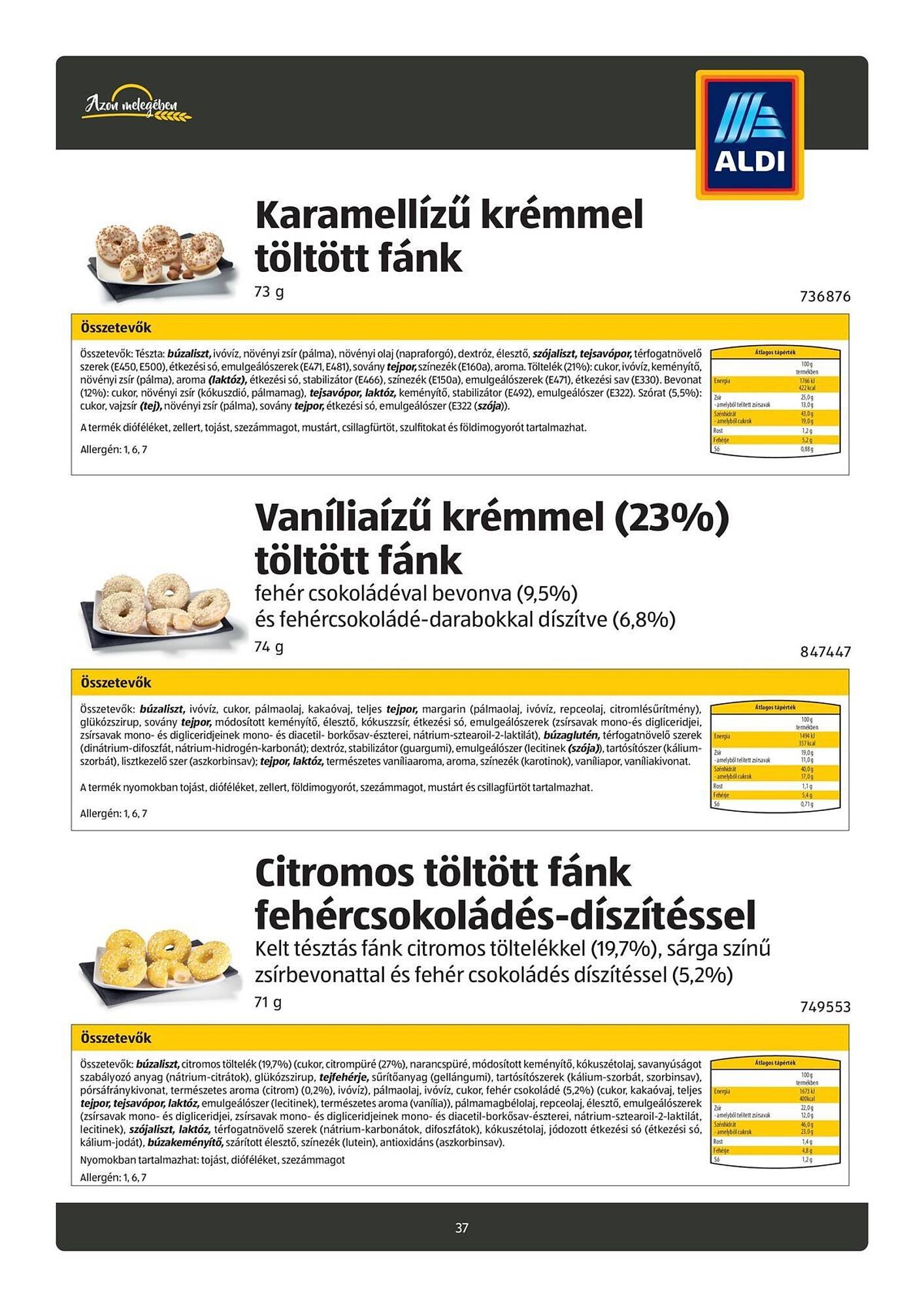 ALDI akciós újság (2025-07-16 - 2026-01-20)