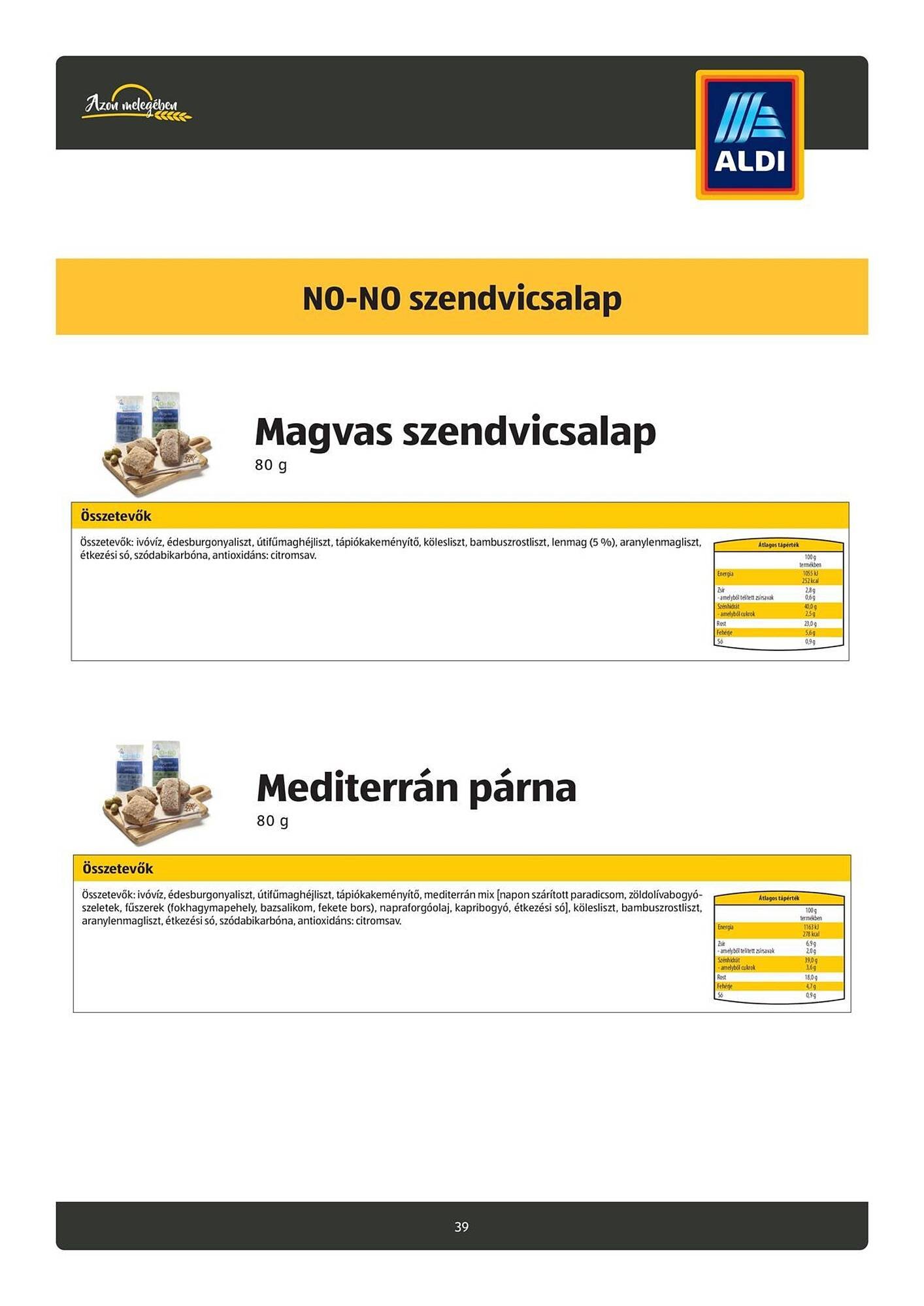 ALDI akciós újság (2025-07-16 - 2026-01-20)