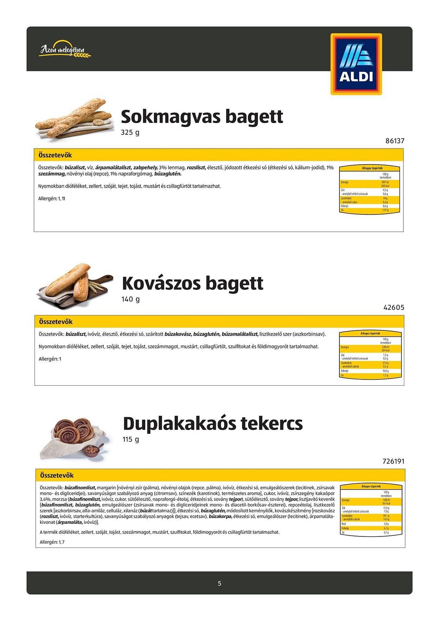 ALDI akciós újság (2025-07-16 - 2026-01-20)