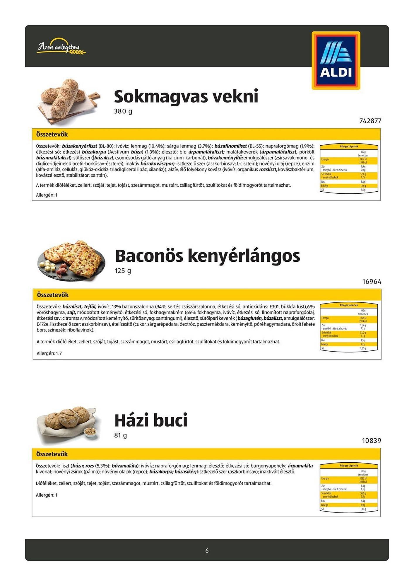 ALDI akciós újság (2025-07-16 - 2026-01-20)