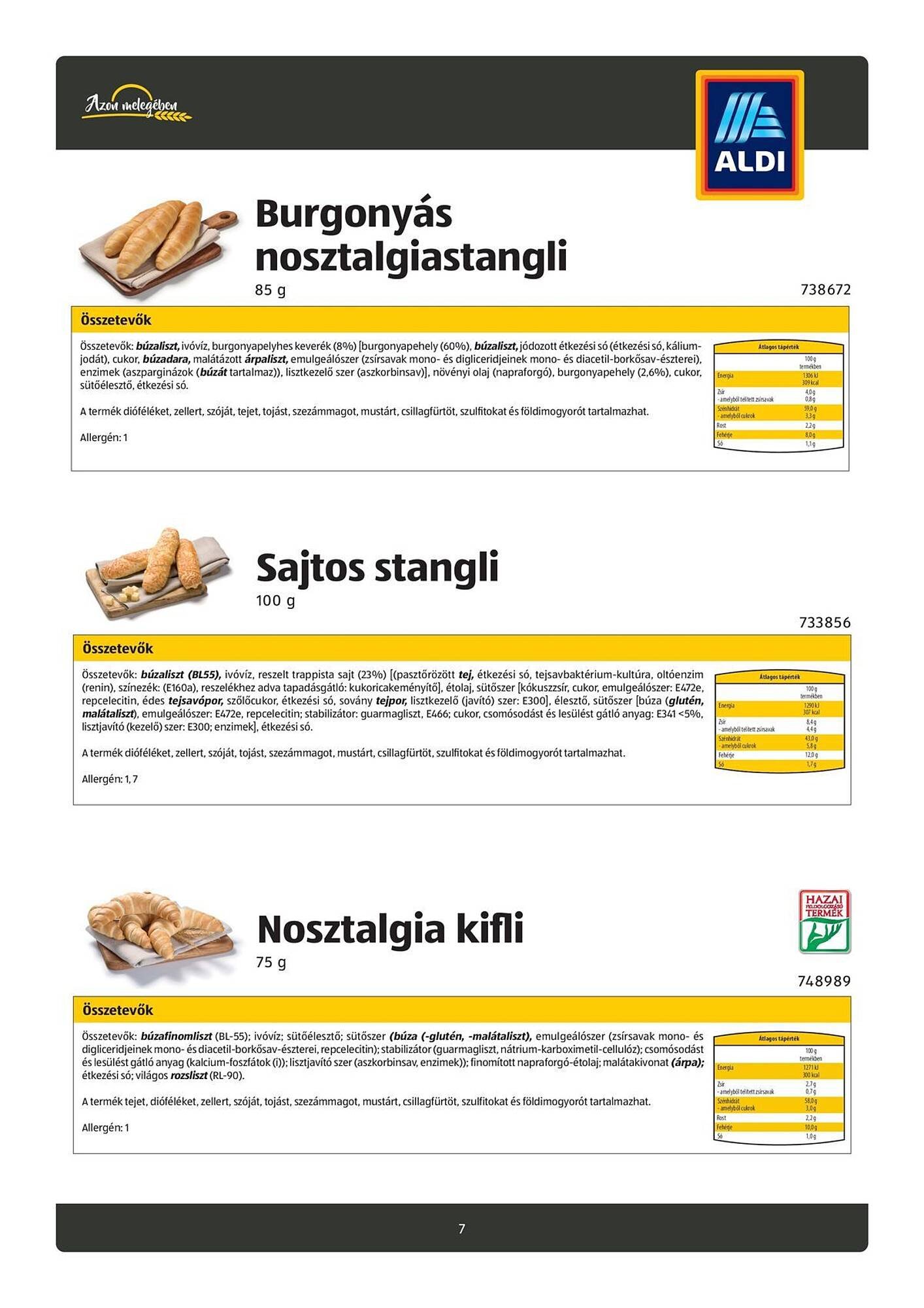 ALDI akciós újság (2025-07-16 - 2026-01-20)
