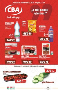 CBA akciós újság