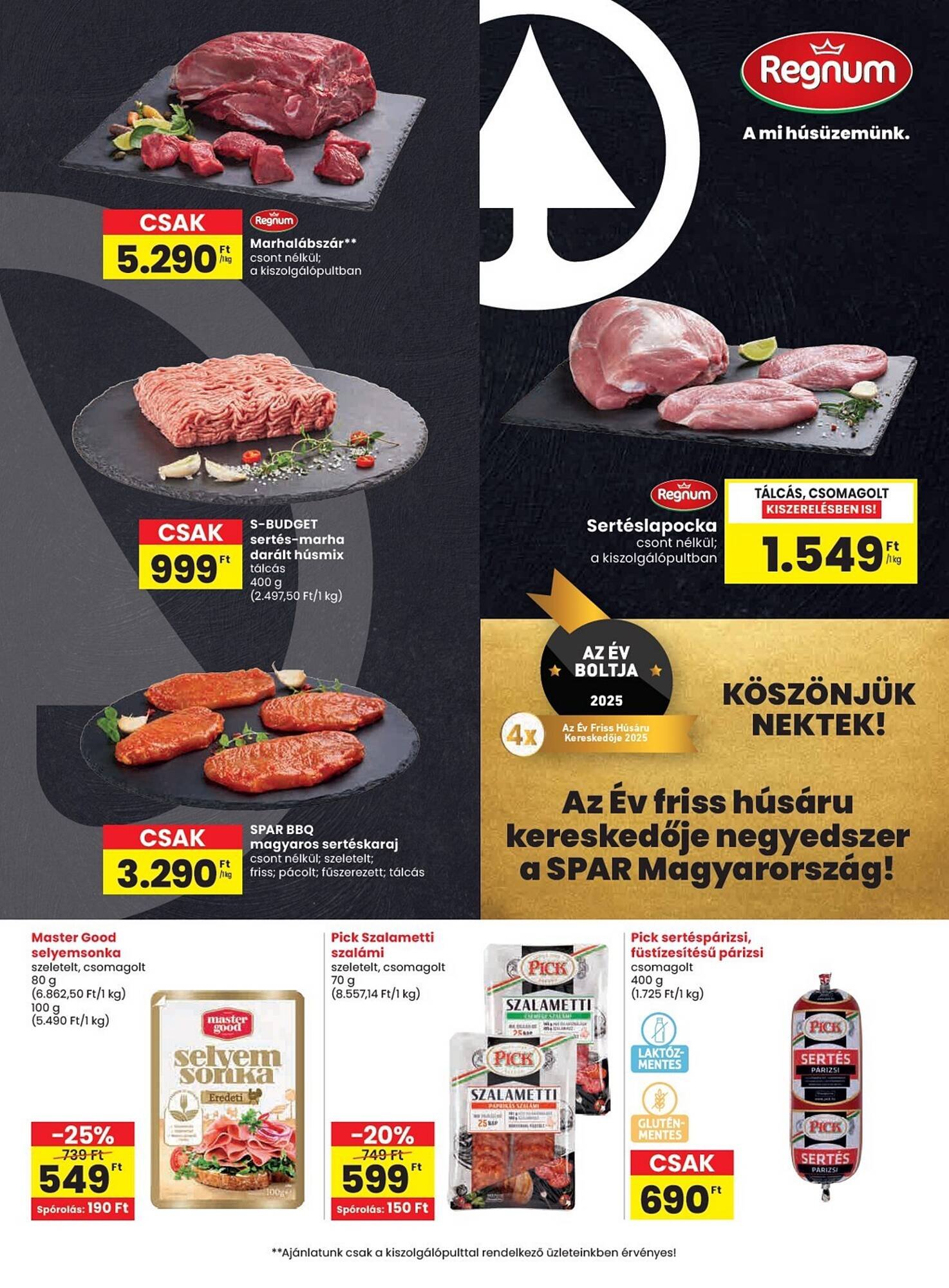 Spar akciós újság (2025-07-31 - 2025-08-06)