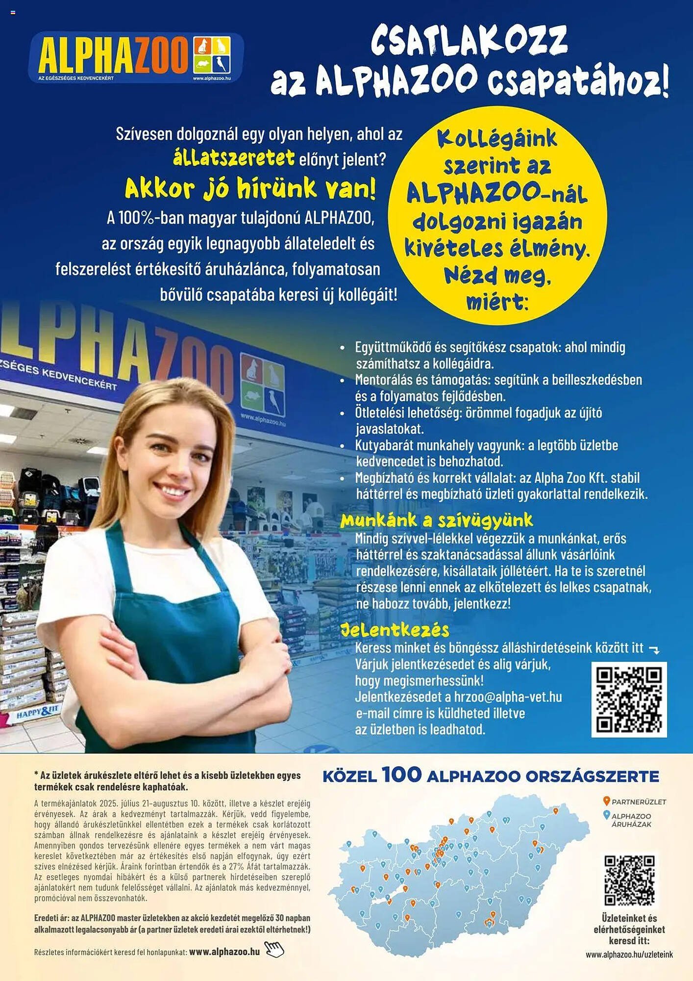 Alpha Zoo akciós újság (2025-07-21 - 2025-08-10)