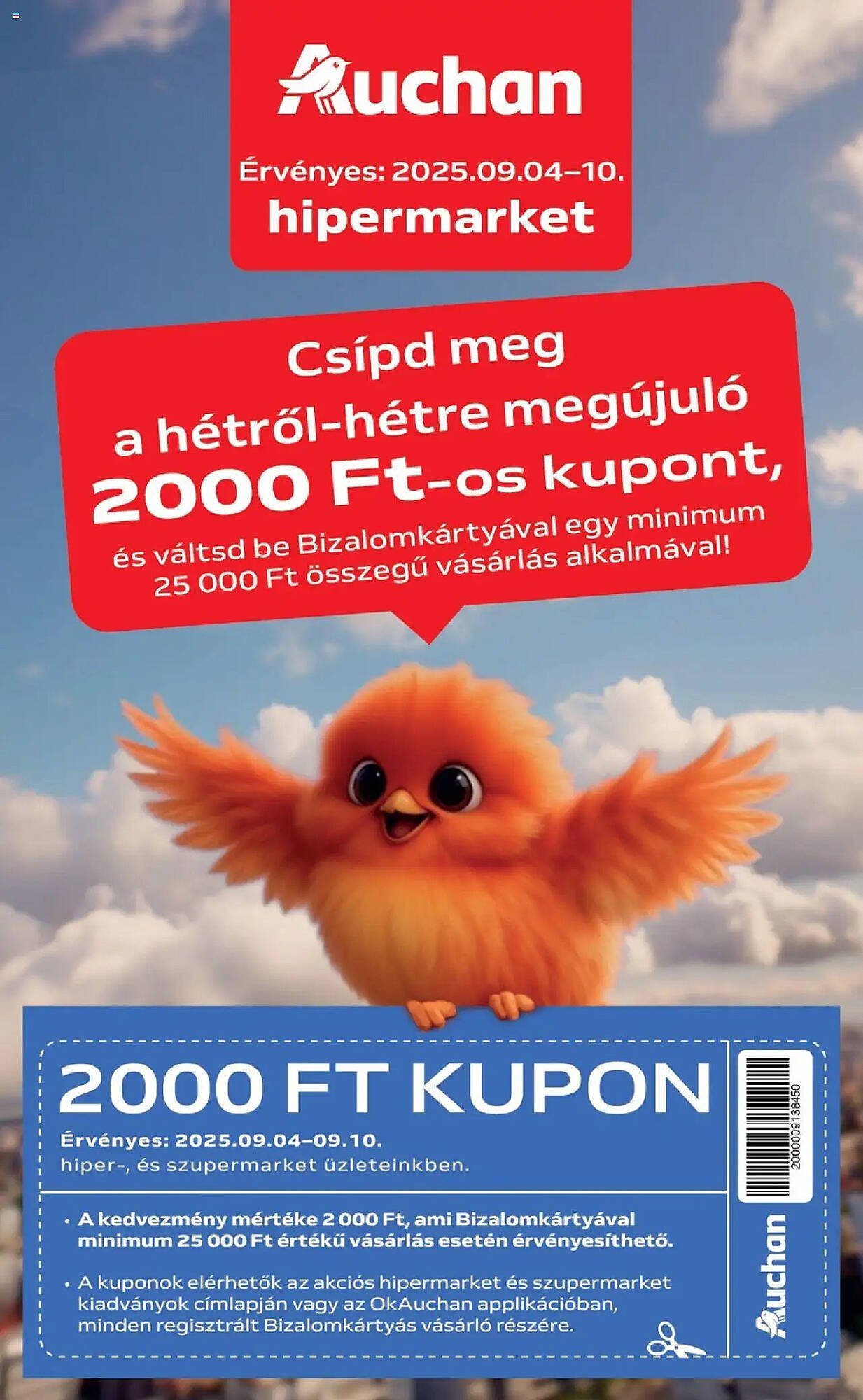 Auchan akciós újság (2025-09-04 - 2025-09-10)