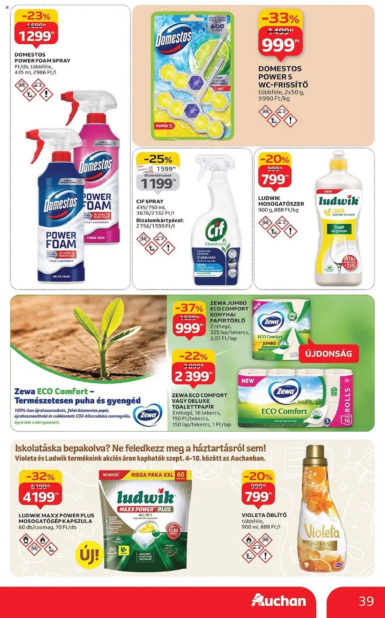 Auchan akciós újság (2025-09-04 - 2025-09-10)