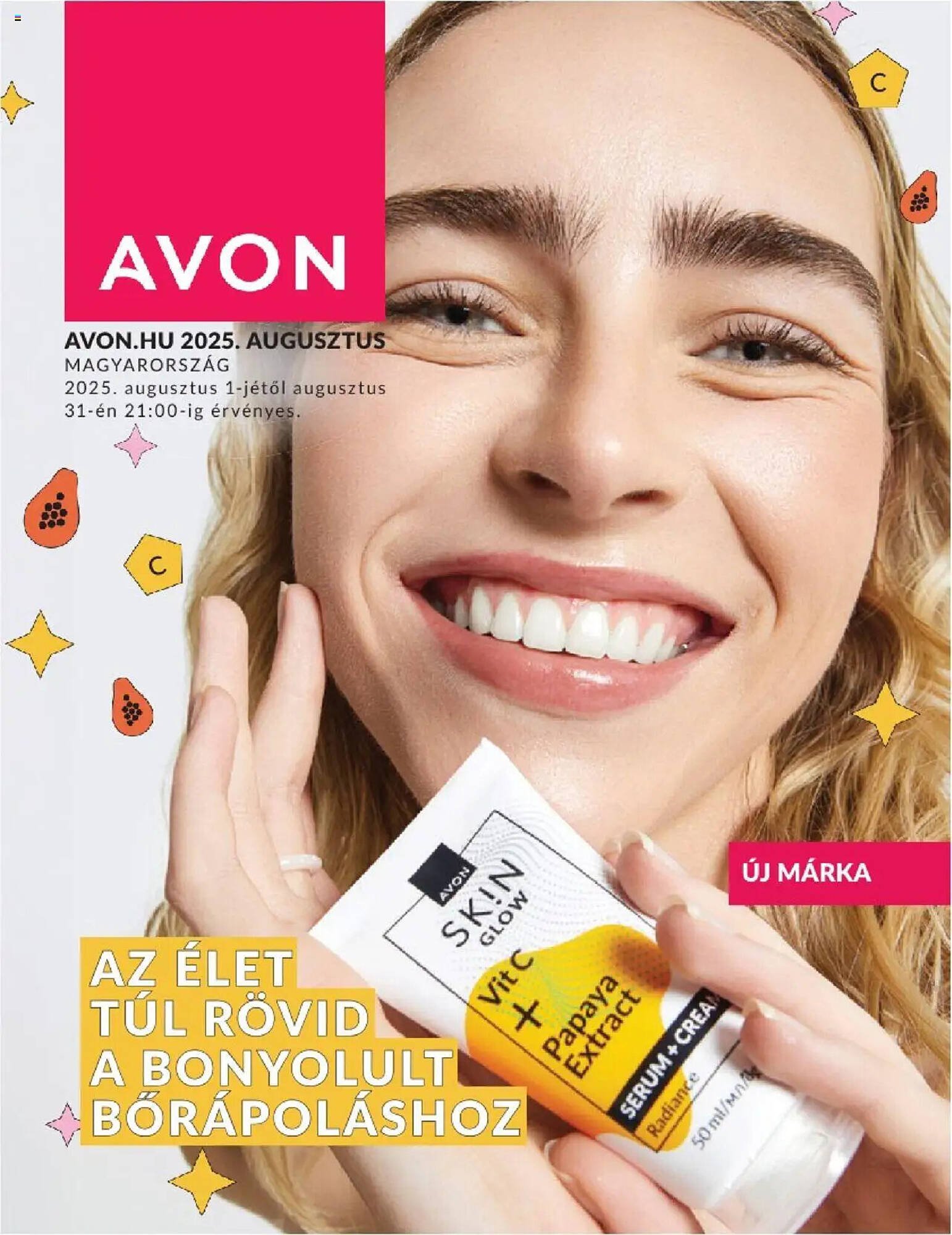 AVON akciós újság (2025-08-01 - 2025-08-31)