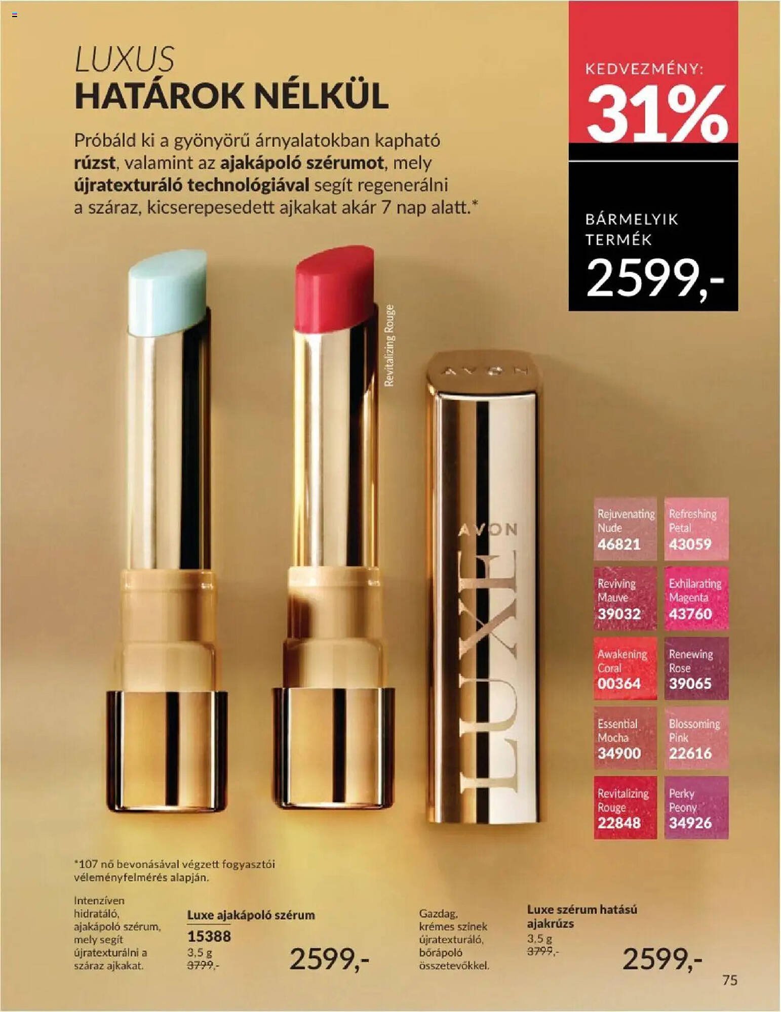 AVON akciós újság (2025-08-01 - 2025-08-31)