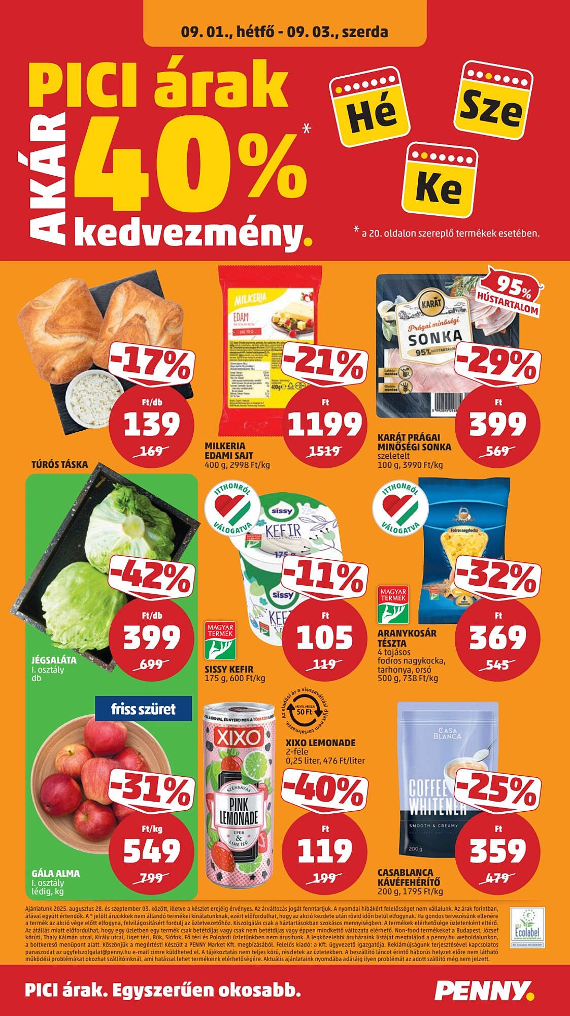 PENNY akciós újság (2025-08-28 - 2025-09-03)