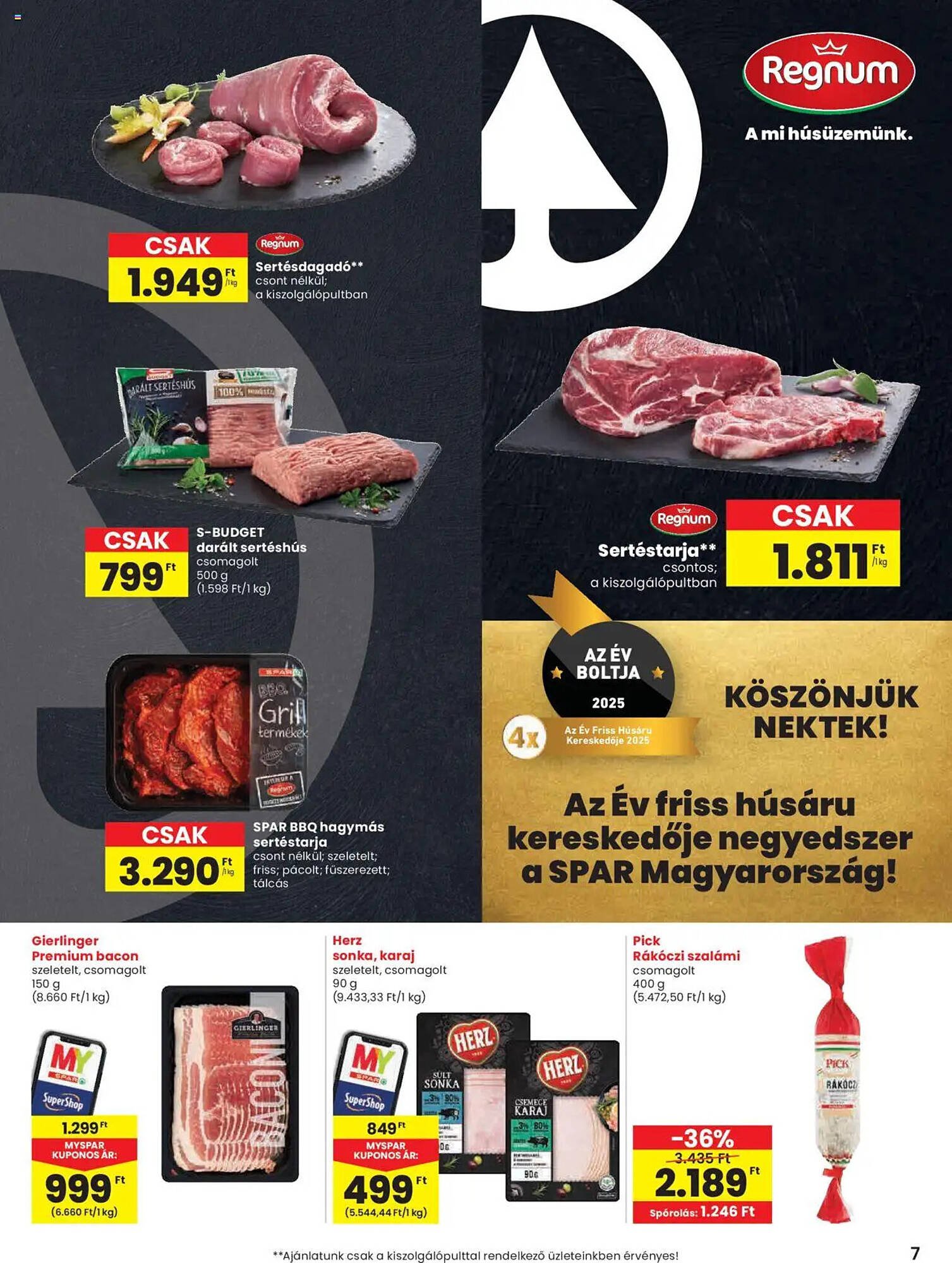 Spar akciós újság (2025-08-28 - 2025-09-03)