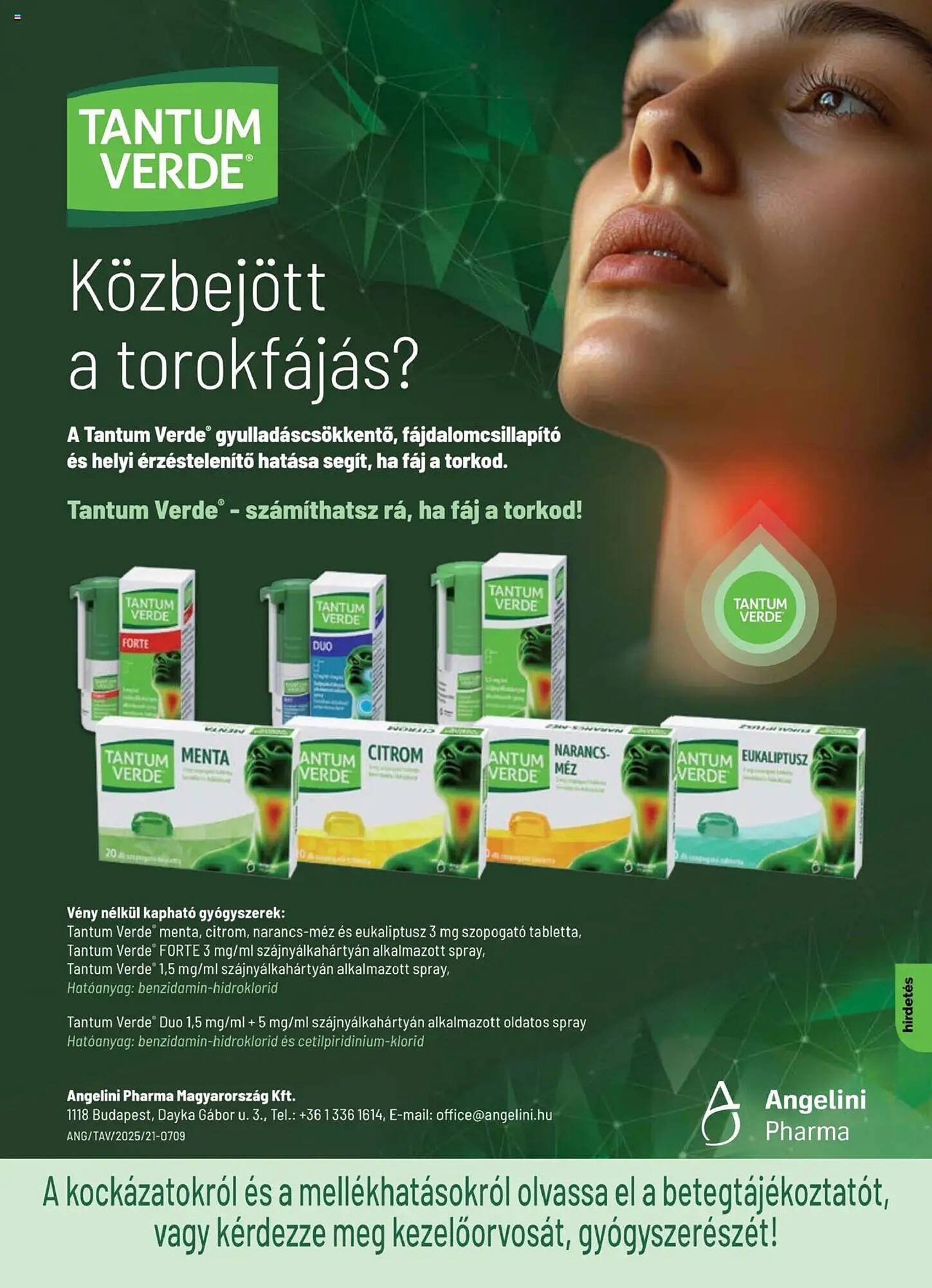 Pingvin Patika akciós újság (2025-09-01 - 2025-09-30)