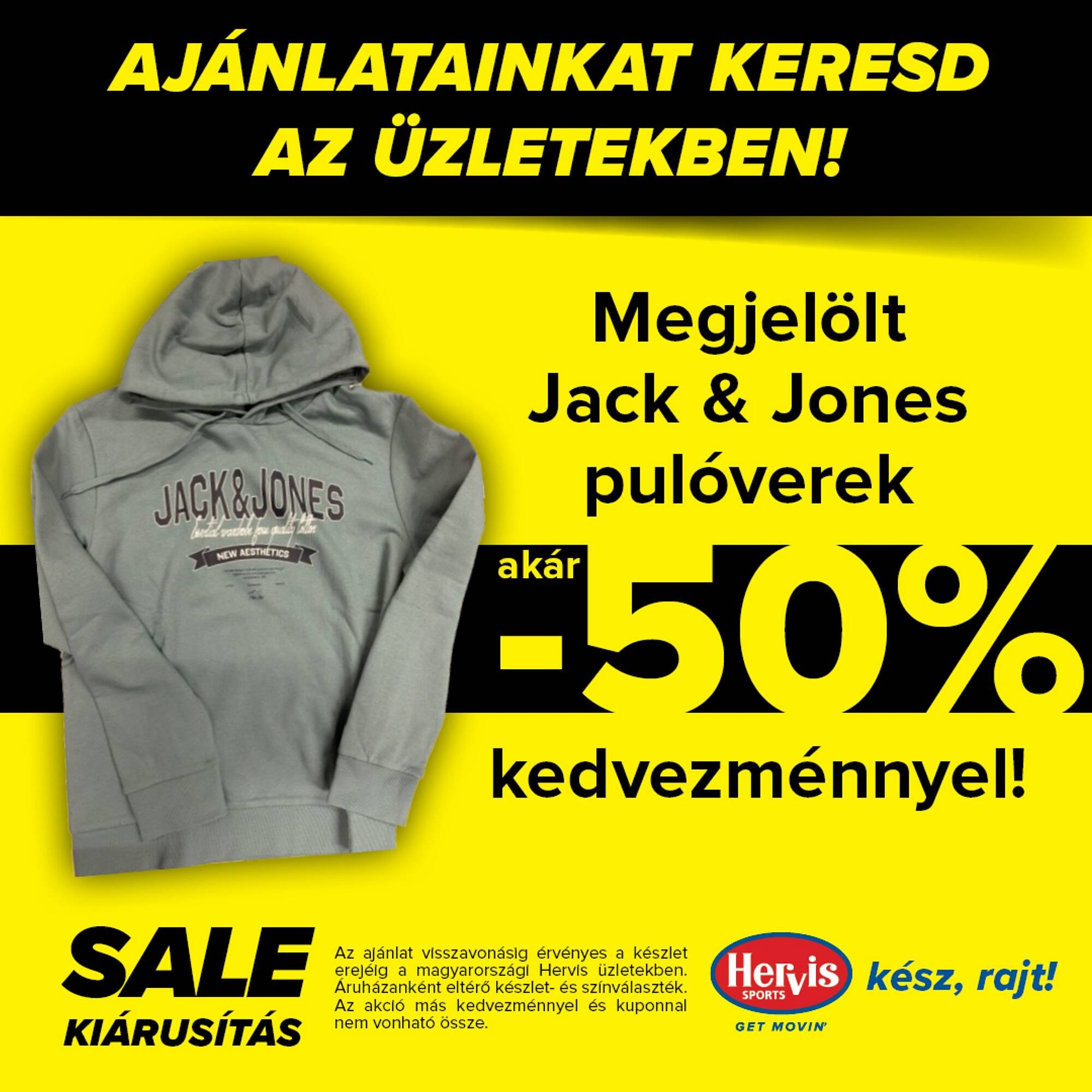 Hervis akciós újság (2026-05-07 - 2026-05-10)