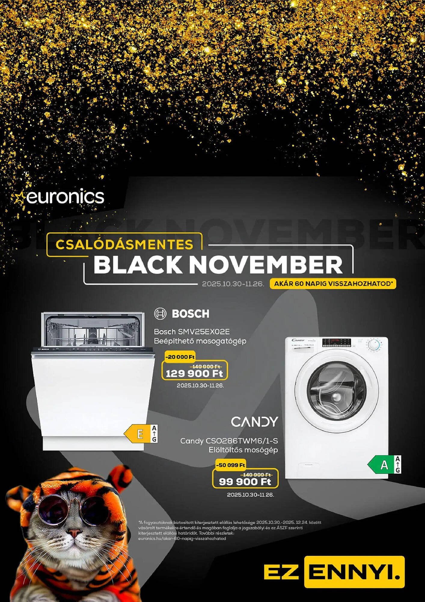 Euronics akciós újság (2025-10-30 - 2025-11-26)