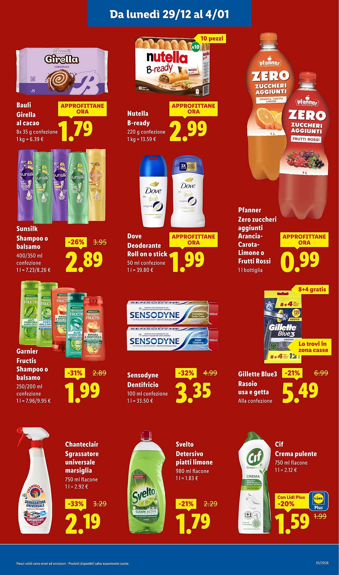 Volantino Lidl (2025-12-29 - 2026-01-04)