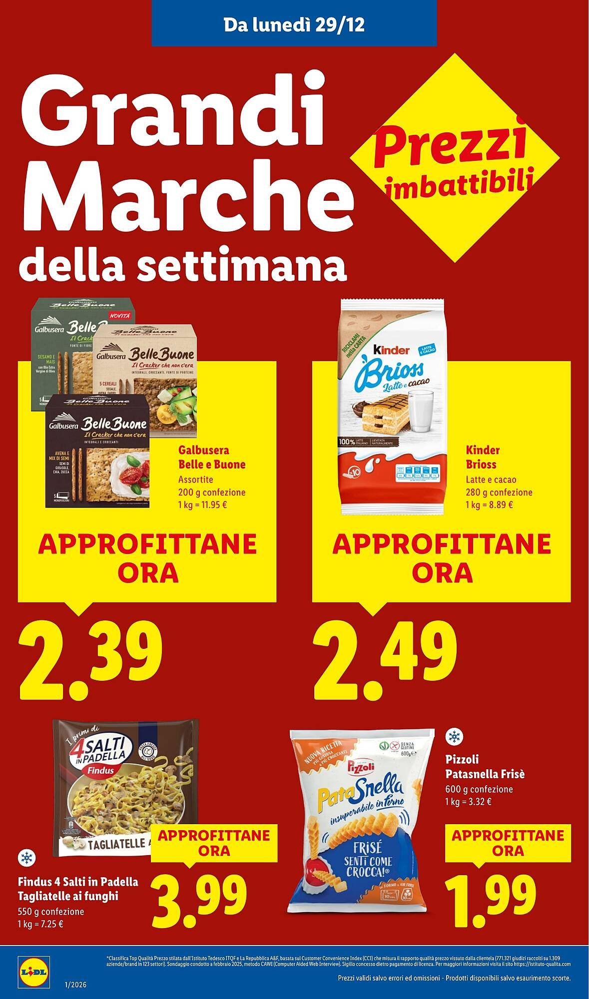 Volantino Lidl (2025-12-29 - 2026-01-04)