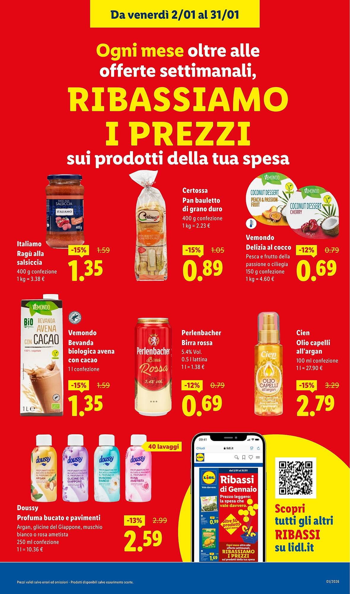 Volantino Lidl (2025-12-29 - 2026-01-04)