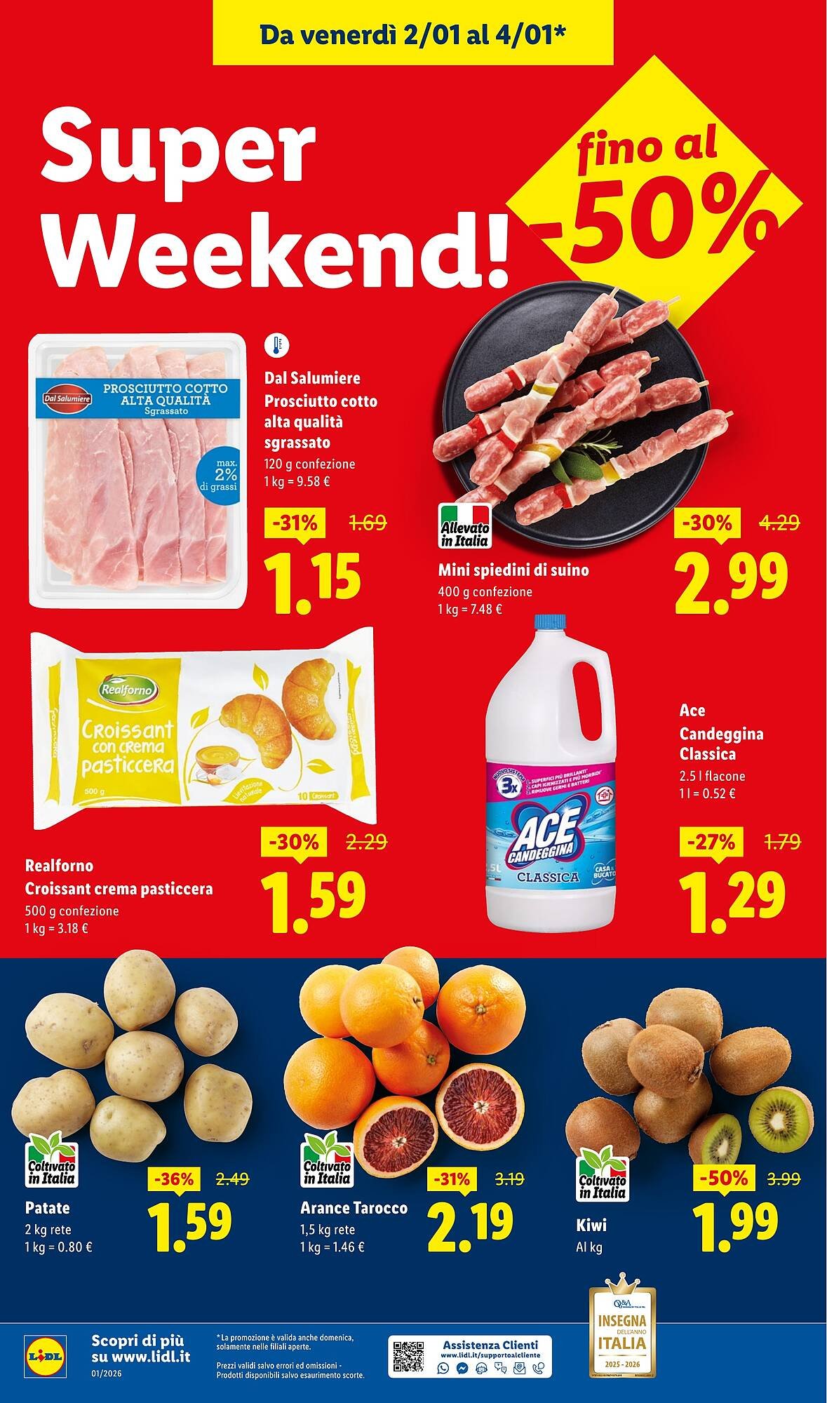 Volantino Lidl (2025-12-29 - 2026-01-04)