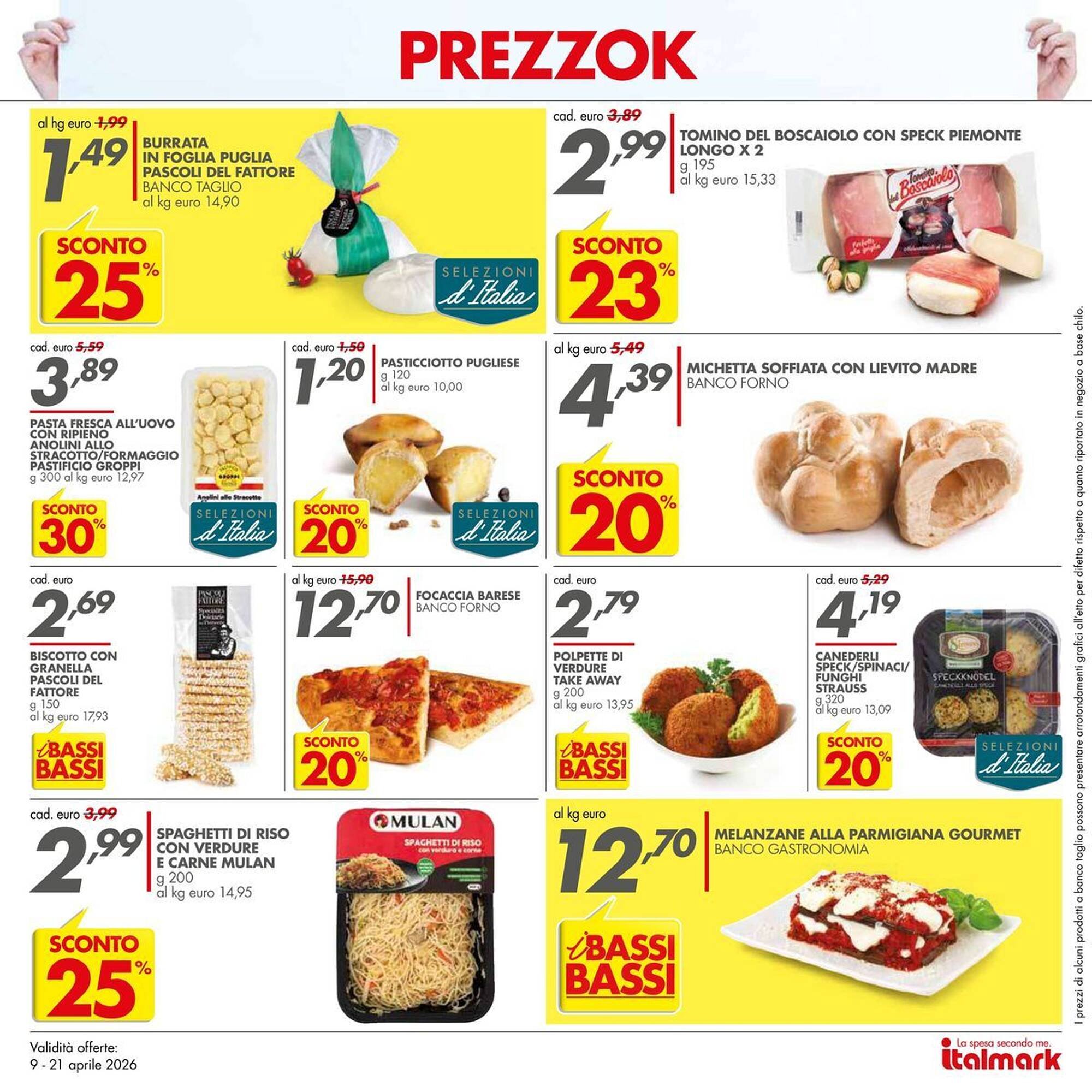 Volantino Italmark (2026-04-09 - 2026-04-21)