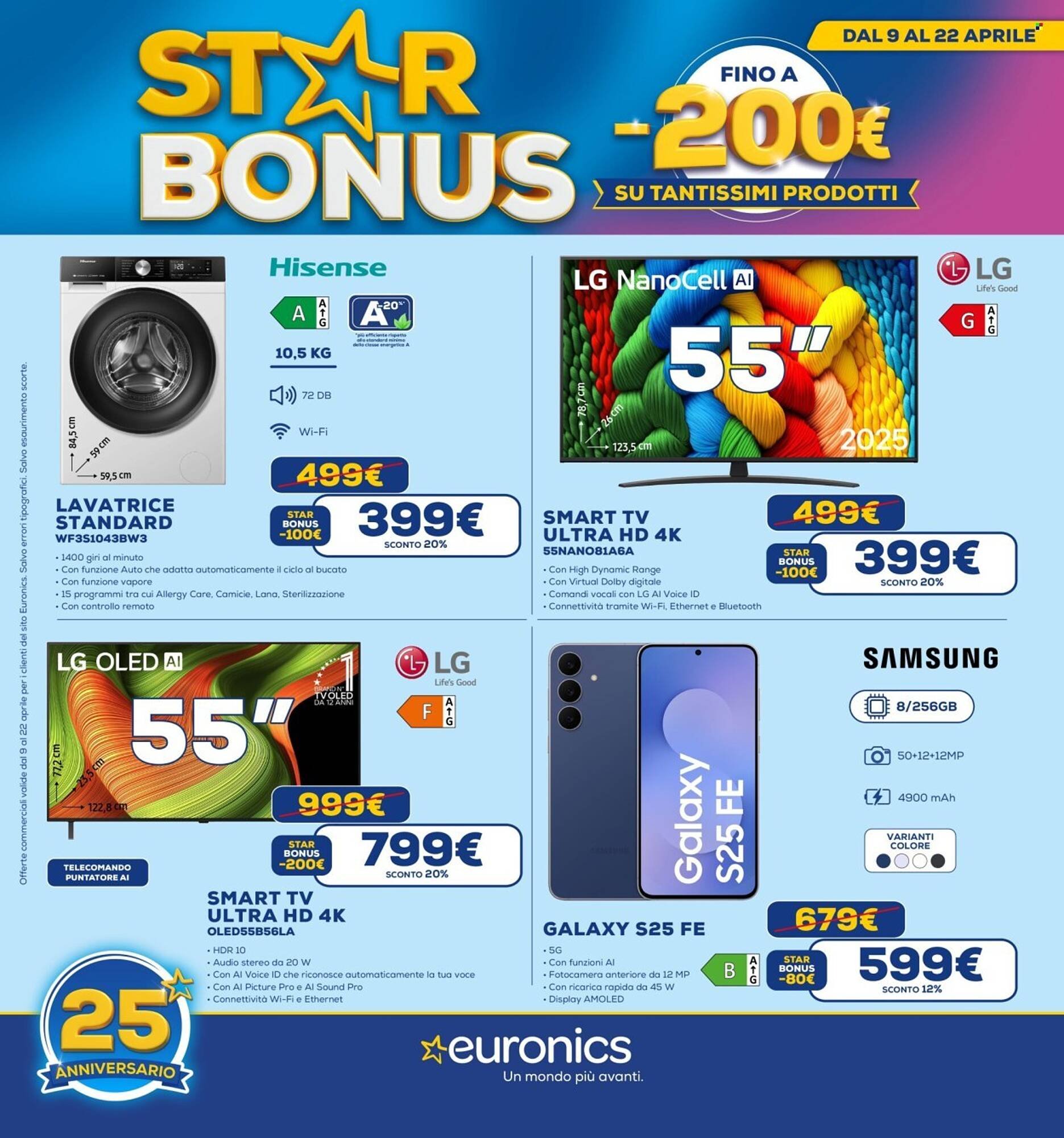 Volantino Euronics (2026-04-09 - 2026-04-22)