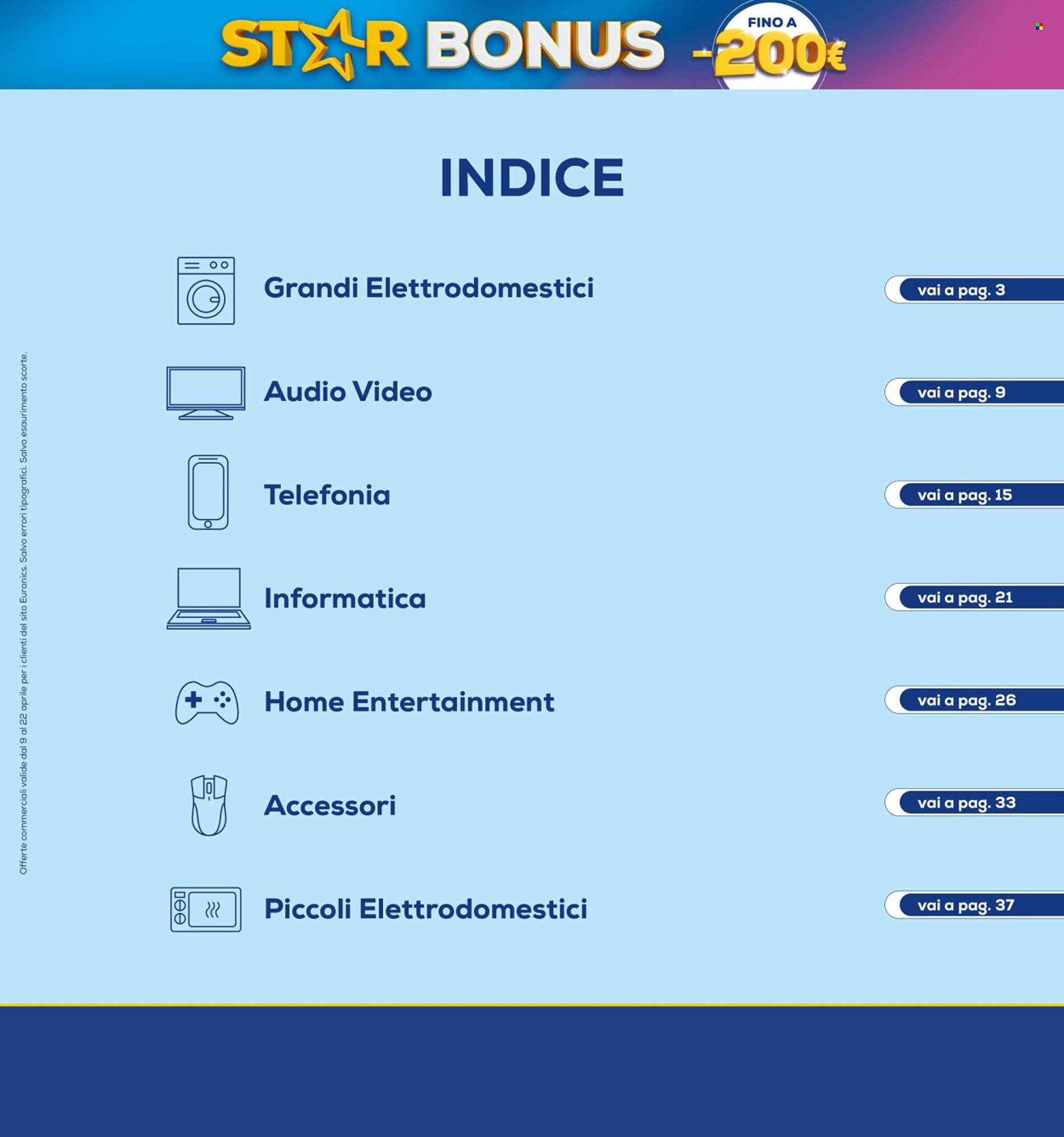 Volantino Euronics (2026-04-09 - 2026-04-22)