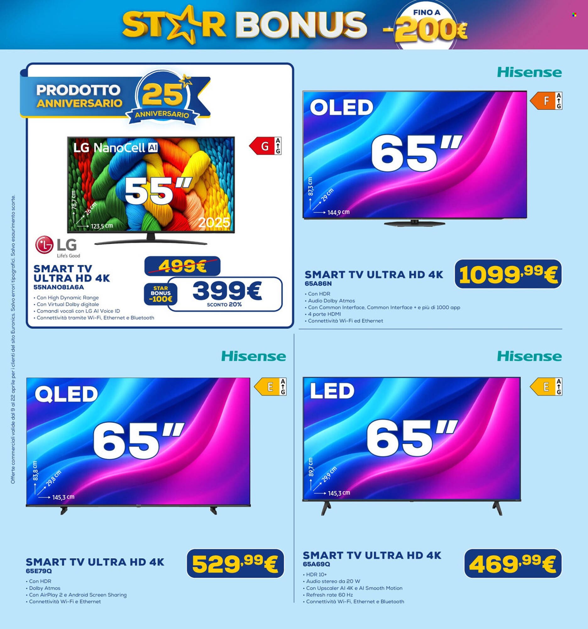 Volantino Euronics (2026-04-09 - 2026-04-22)