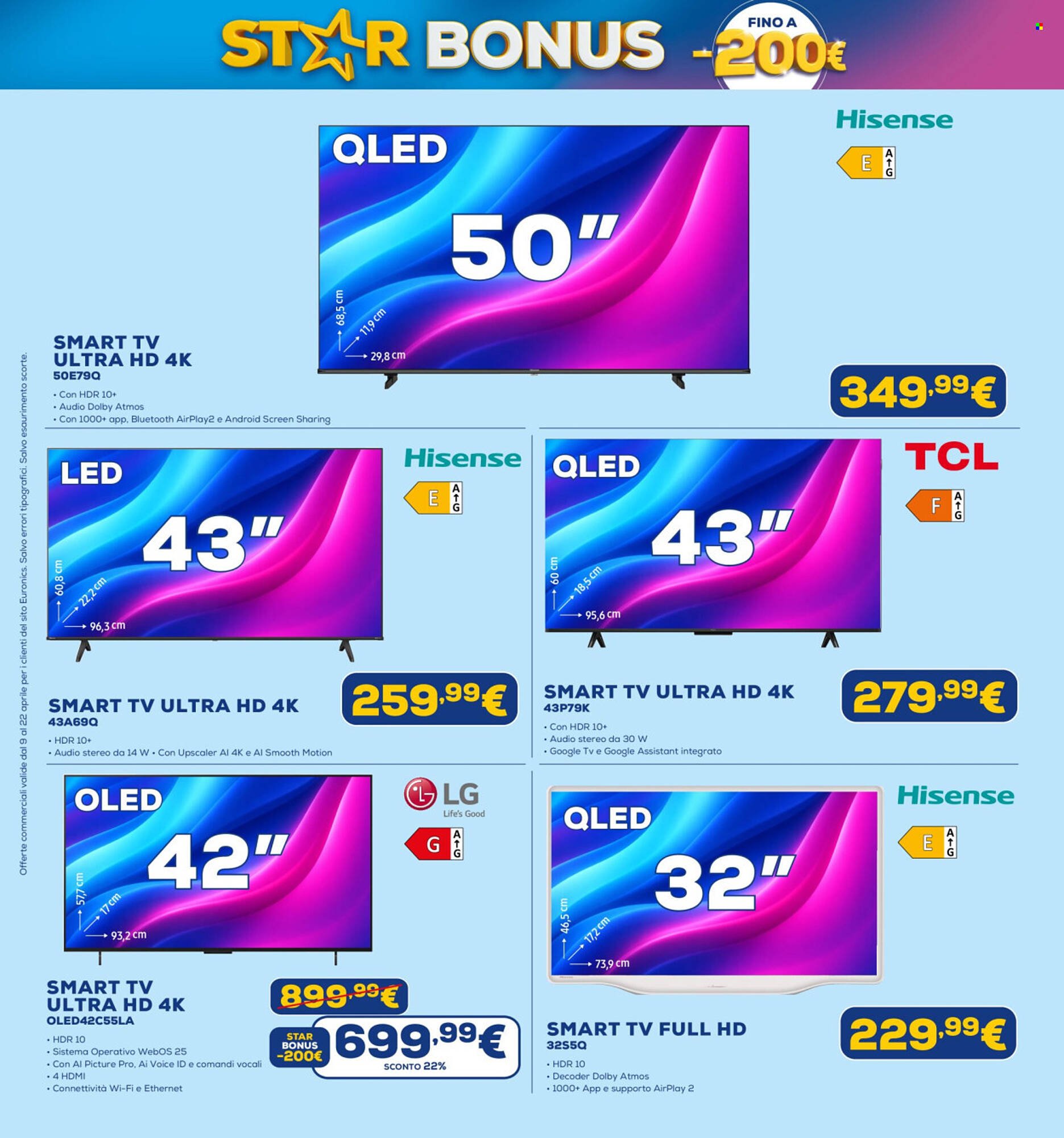 Volantino Euronics (2026-04-09 - 2026-04-22)