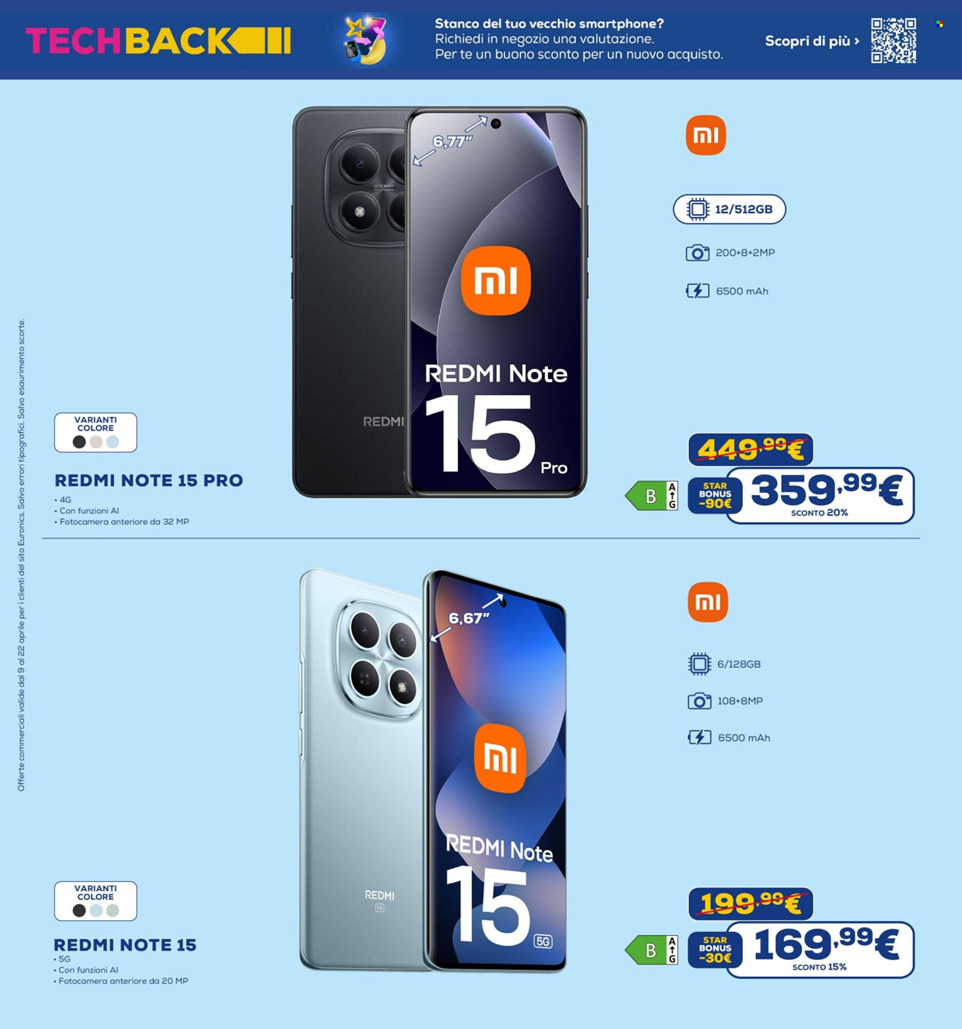 Volantino Euronics (2026-04-09 - 2026-04-22)