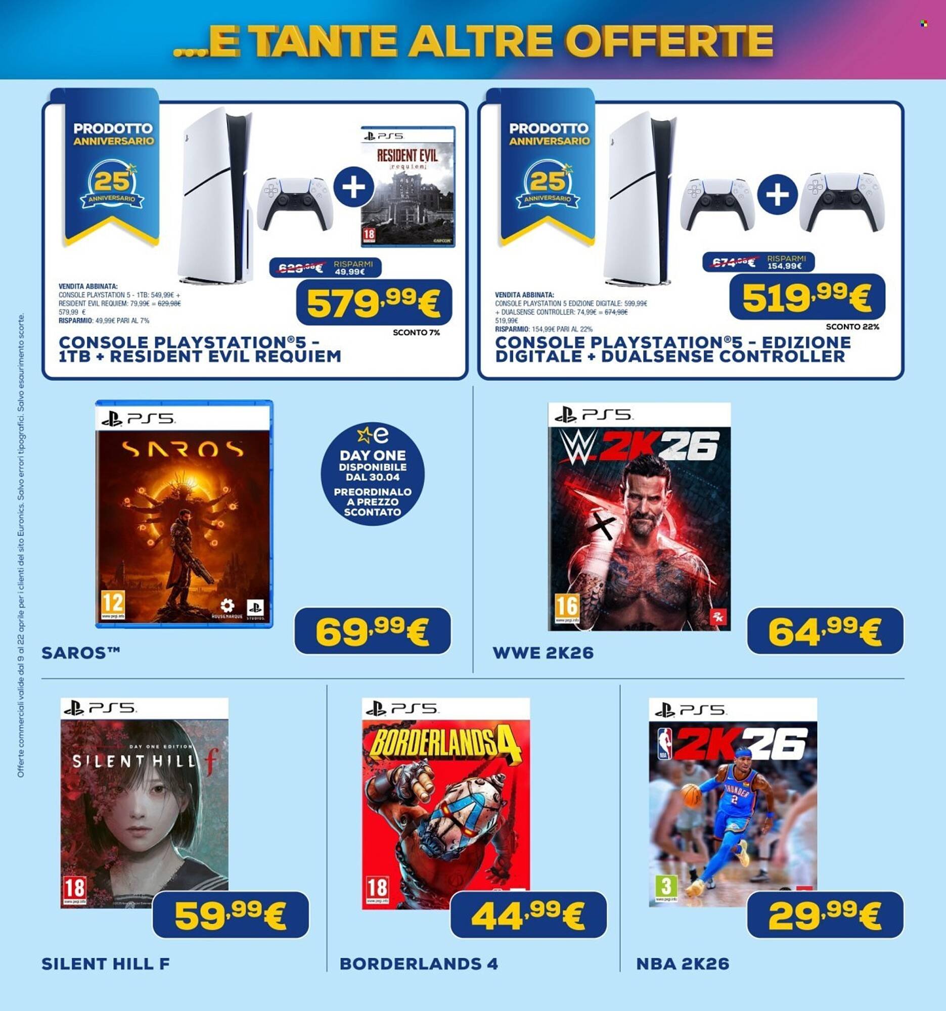 Volantino Euronics (2026-04-09 - 2026-04-22)