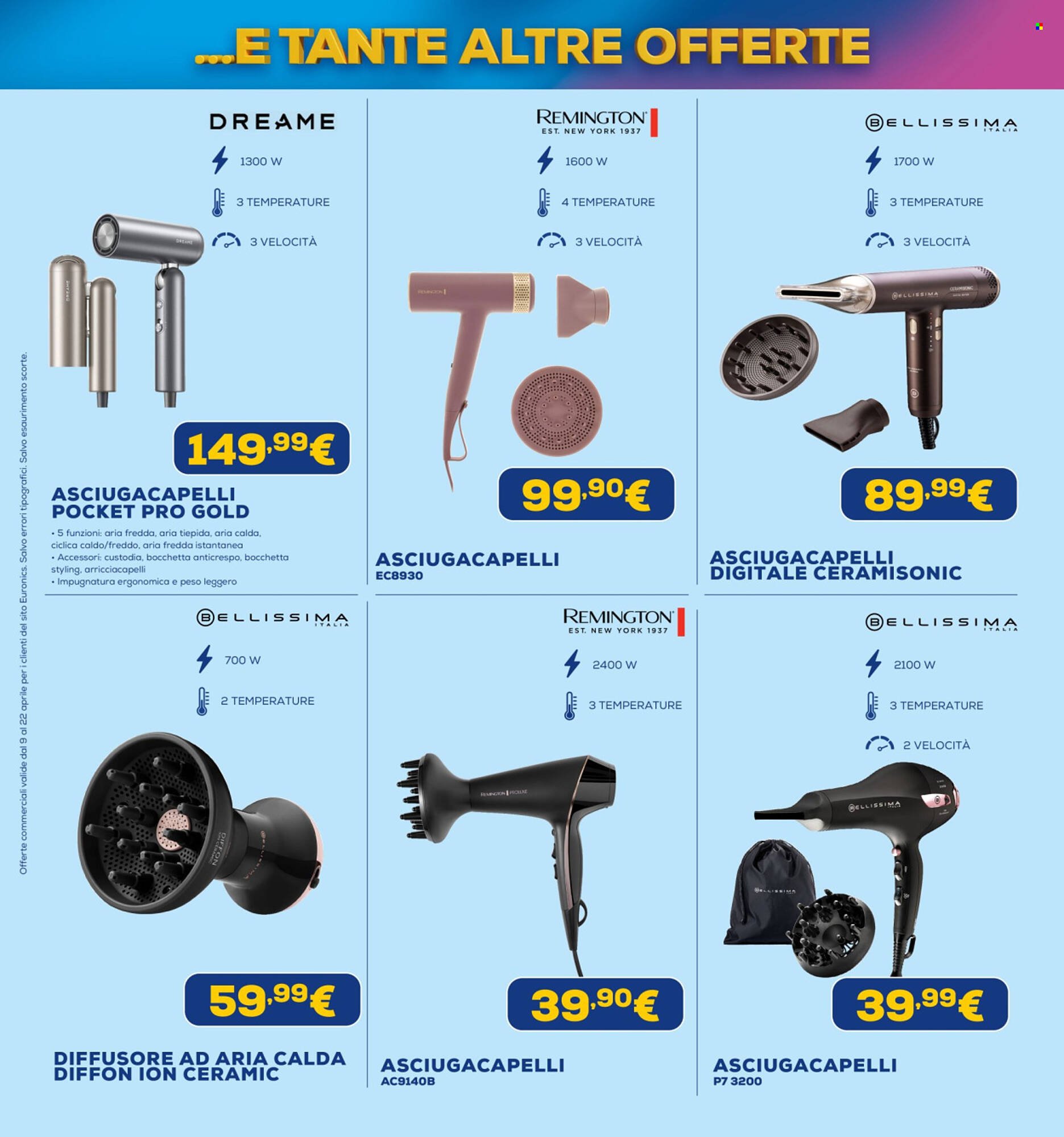 Volantino Euronics (2026-04-09 - 2026-04-22)