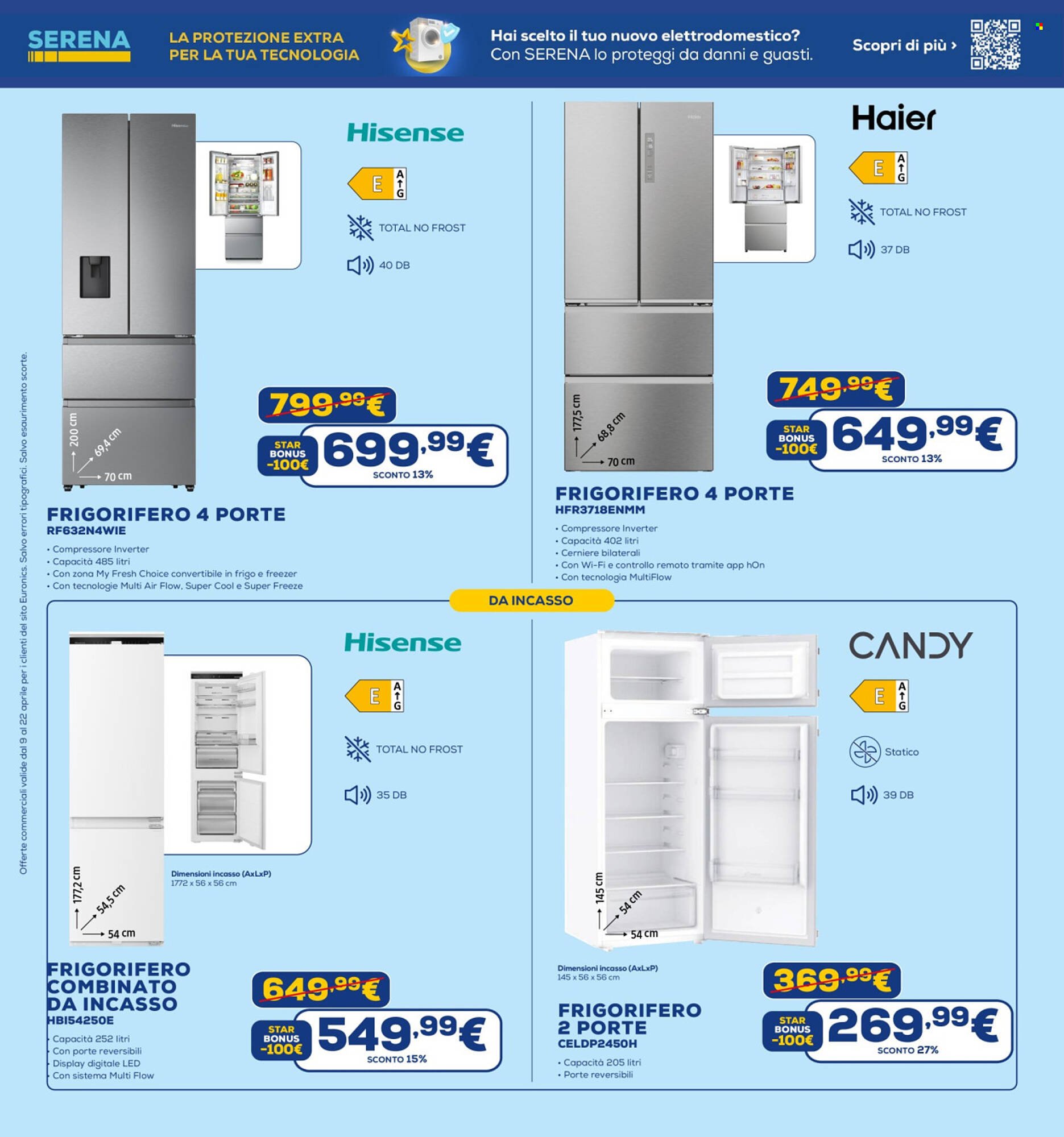 Volantino Euronics (2026-04-09 - 2026-04-22)