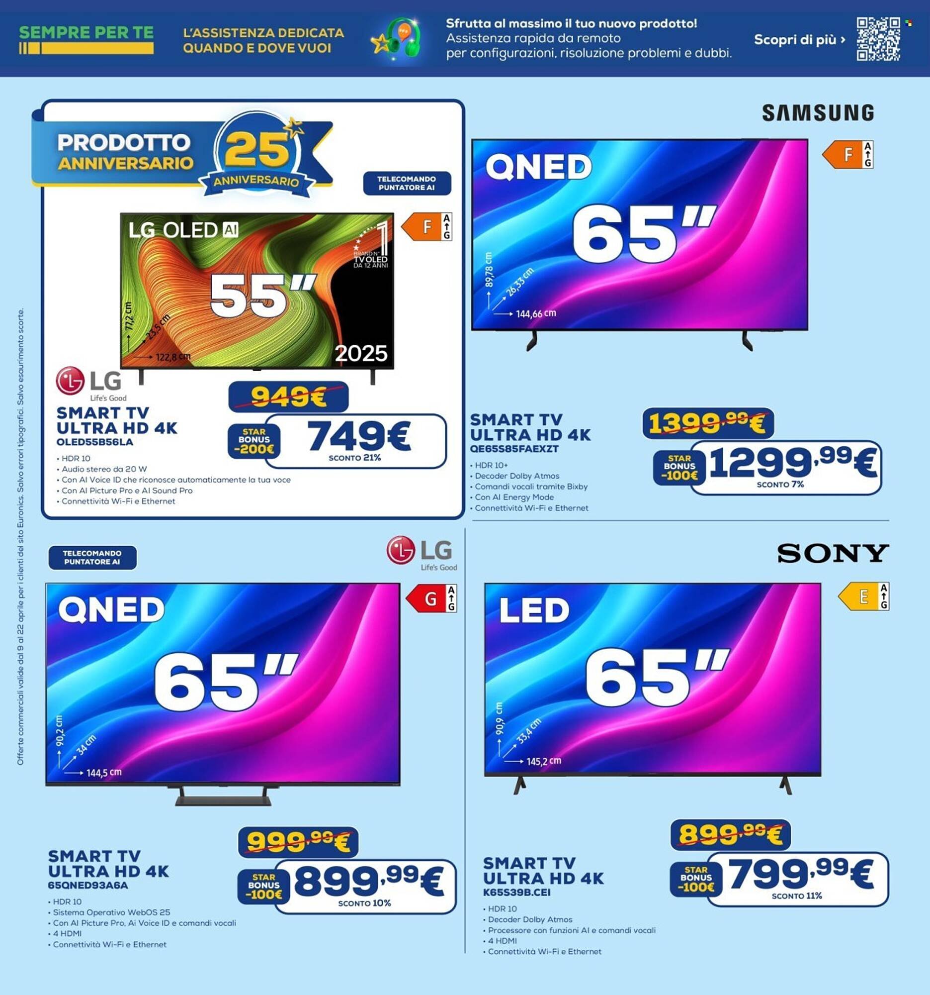 Volantino Euronics (2026-04-09 - 2026-04-22)