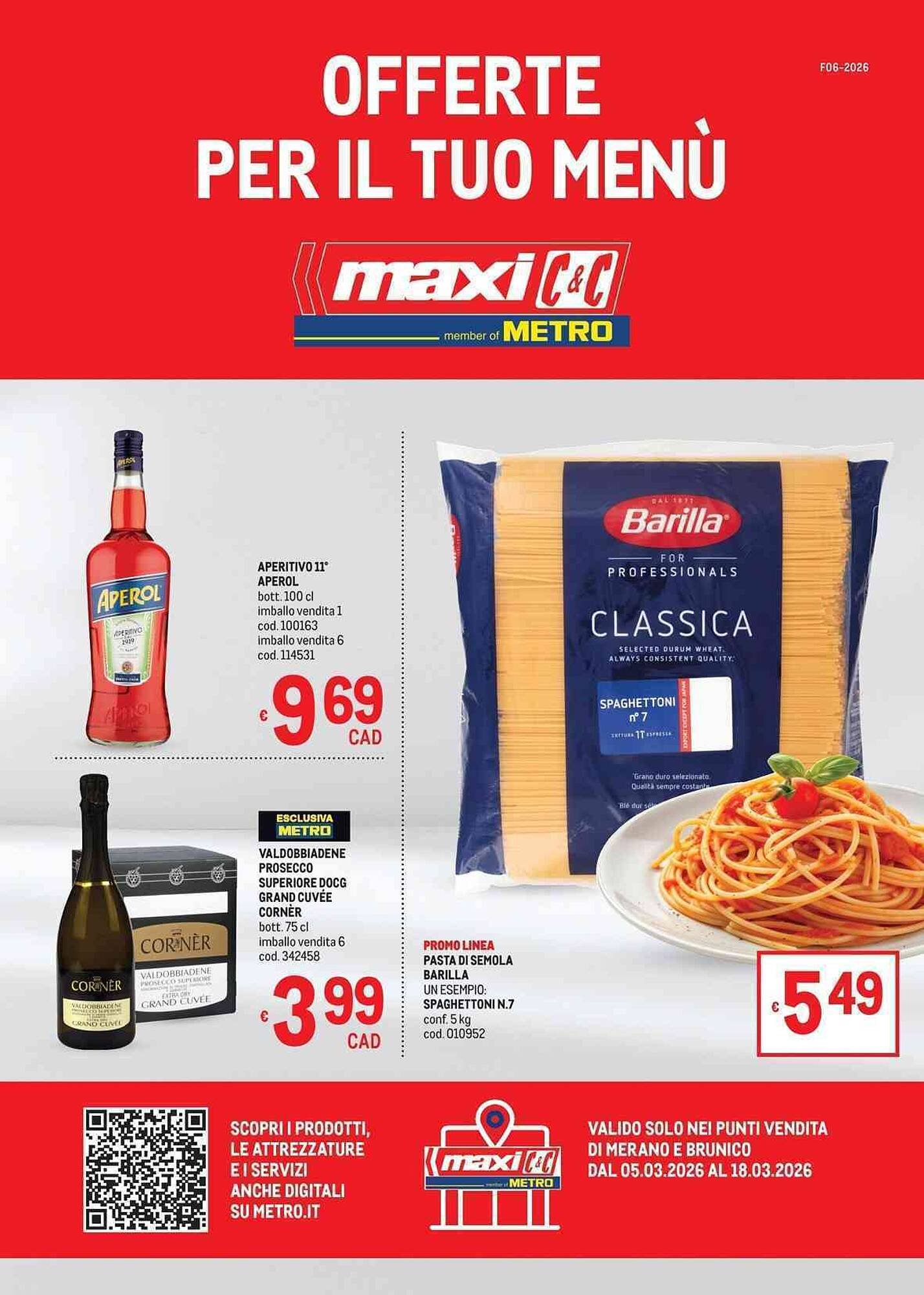 Volantino Metro (2026-03-05 - 2026-03-18)